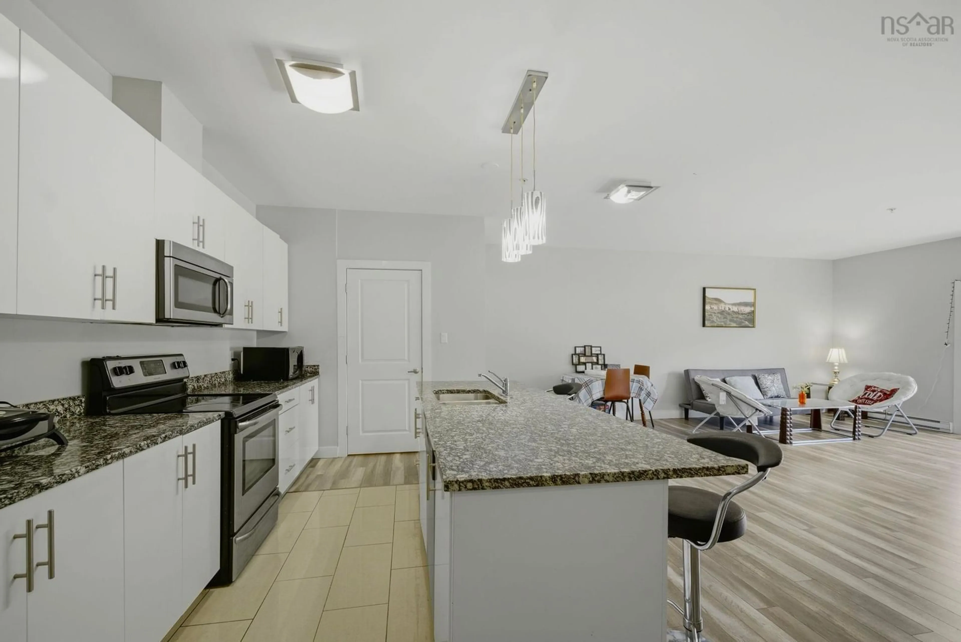 Open concept kitchen, unknown for 119 Walker Ave #404, Lower Sackville Nova Scotia B4C 0C5