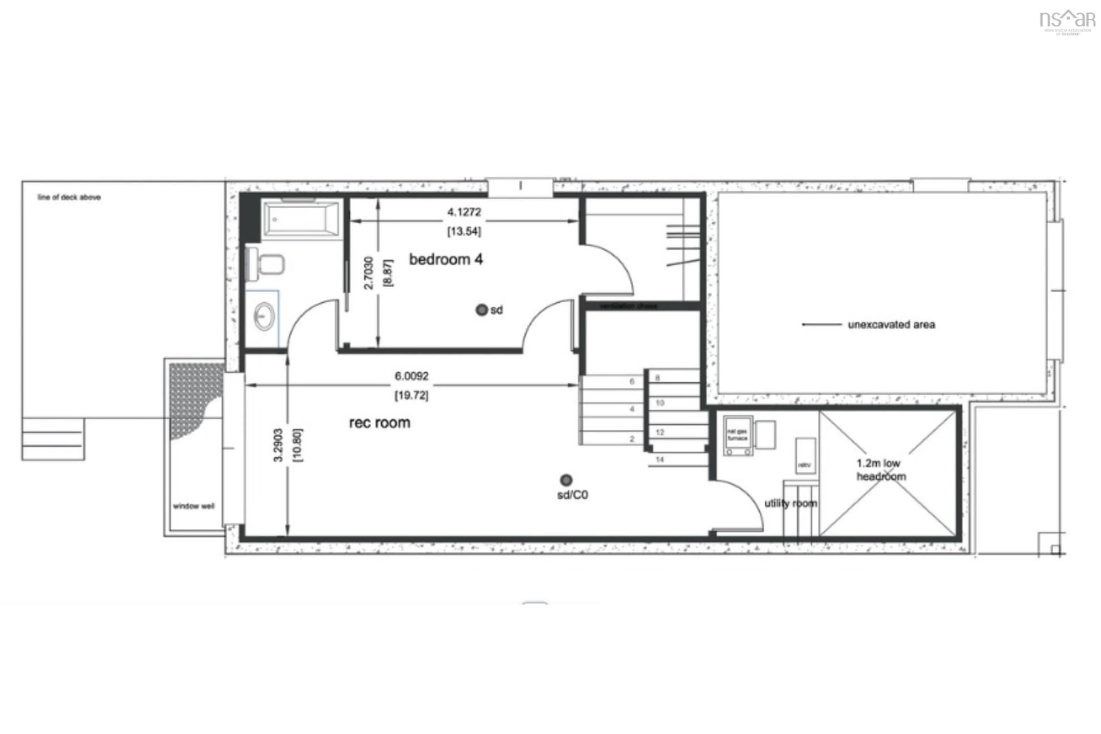 Floor plan for 210 Lewis Drive Dr #LW01, West Bedford Nova Scotia B4B 0L3