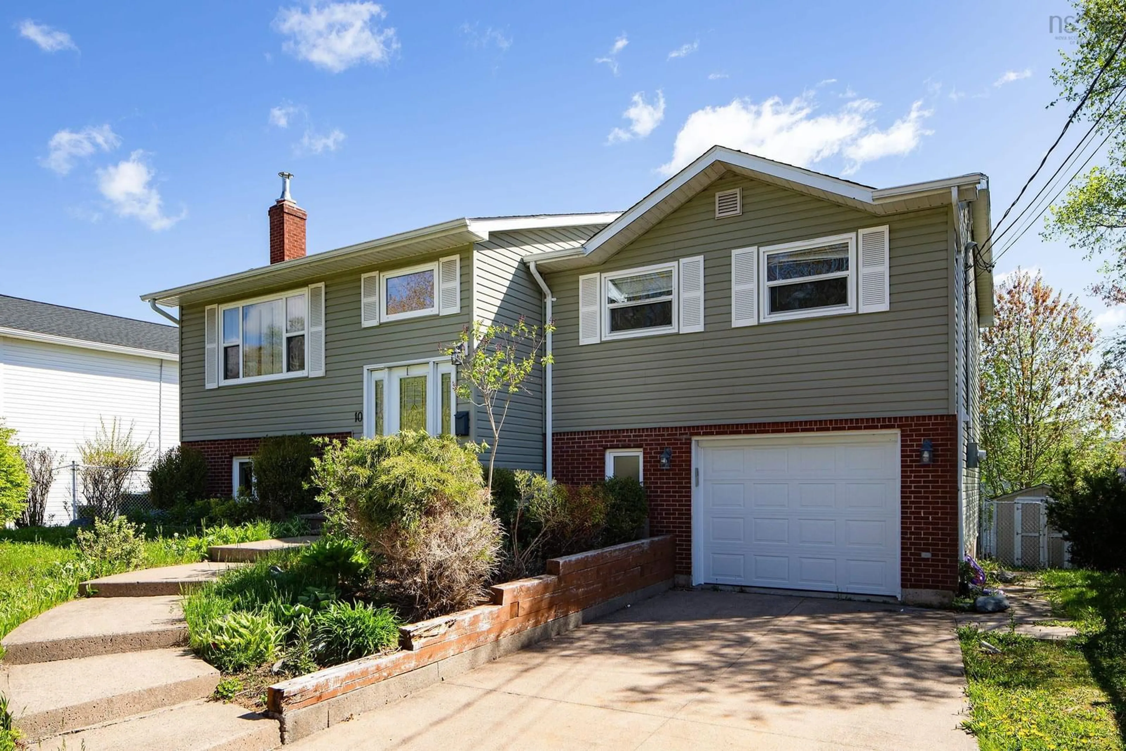 Home with brick exterior material, street for 10 Old Birch Rd, Dartmouth Nova Scotia B2W 6B4