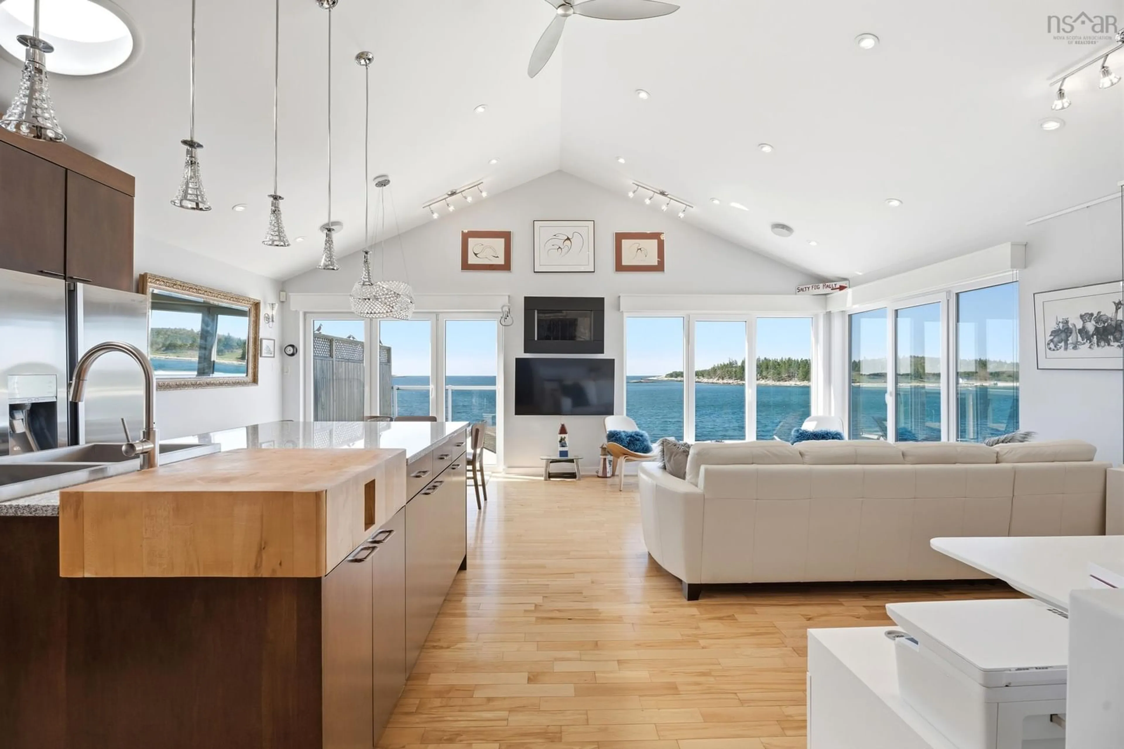 Open concept kitchen, unknown for 39 Bull Point Rd, Sambro Nova Scotia B3V 1R3
