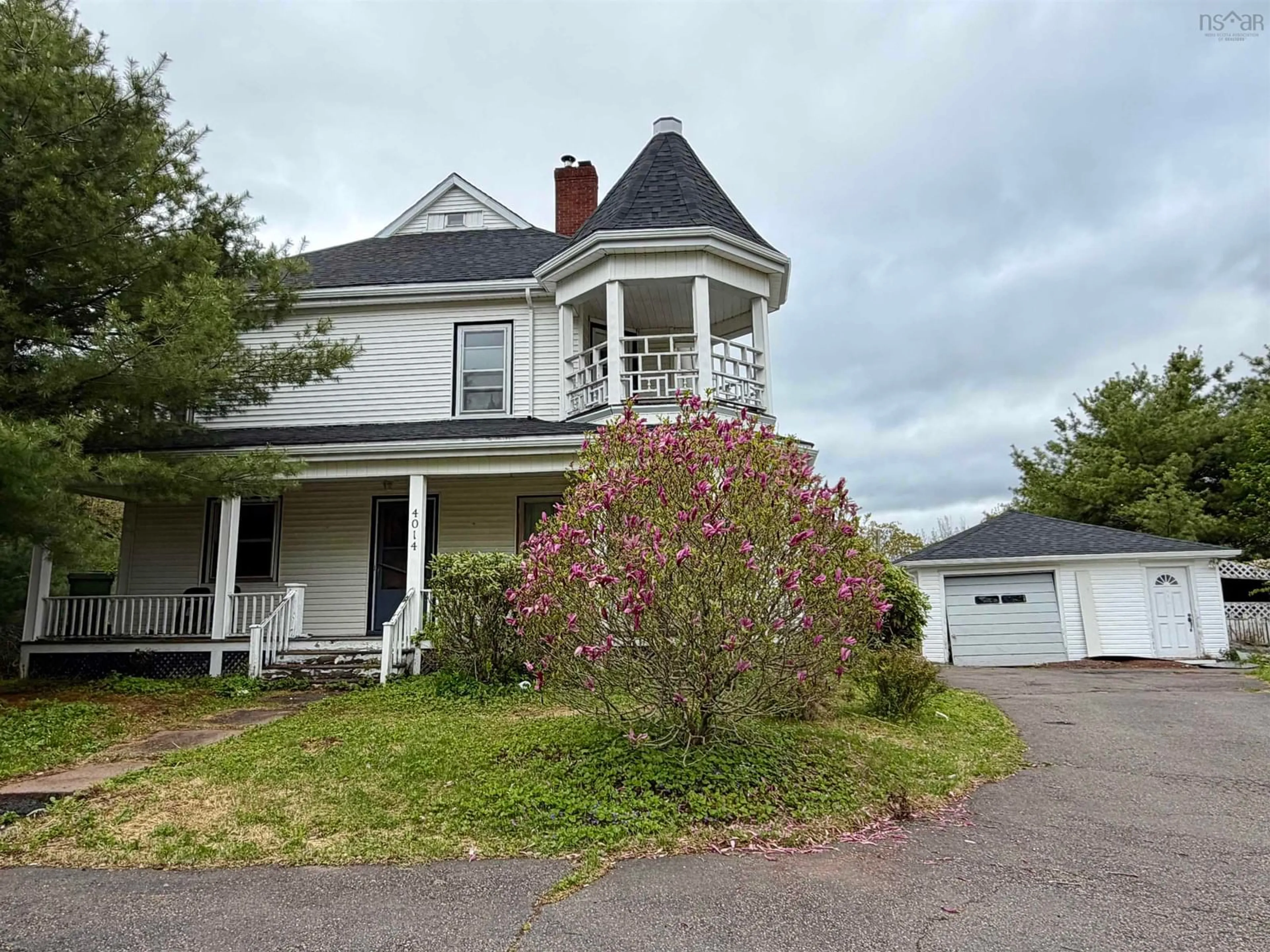 A pic from outside/outdoor area/front of a property/back of a property/a pic from drone, street for 4014 Highway 236, Lower Truro Nova Scotia B6L 1J9