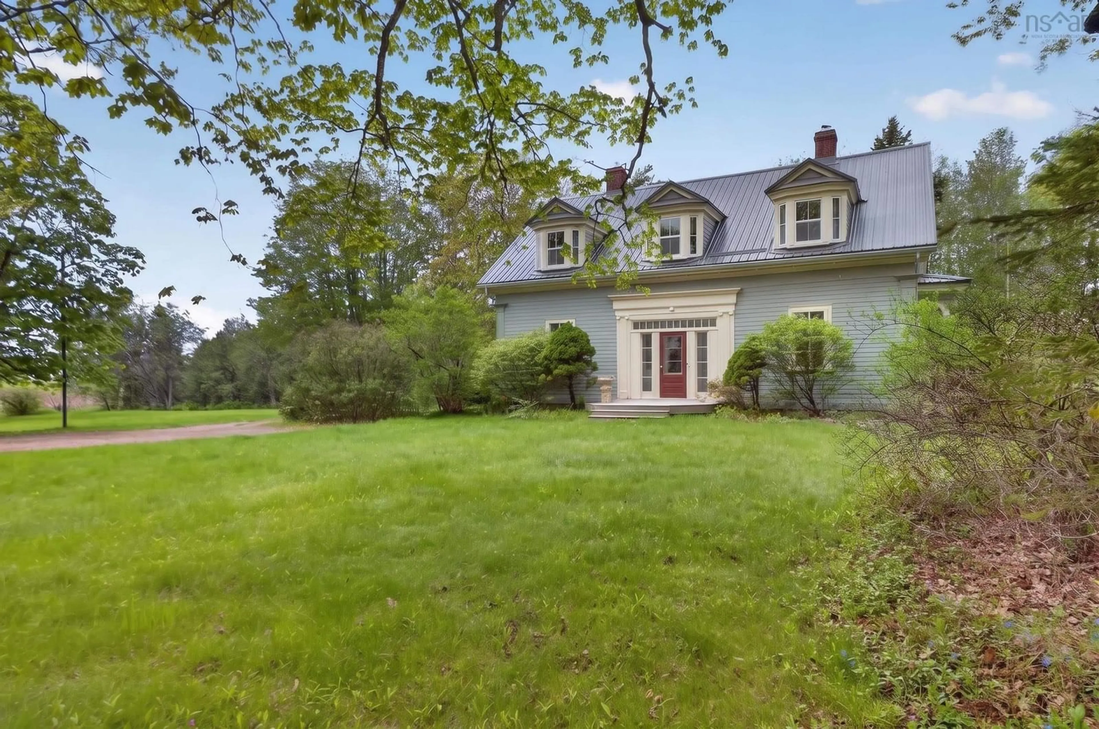 A pic from outside/outdoor area/front of a property/back of a property/a pic from drone, unknown for 8480 Highway 2, Great Village Nova Scotia B0M 1L0