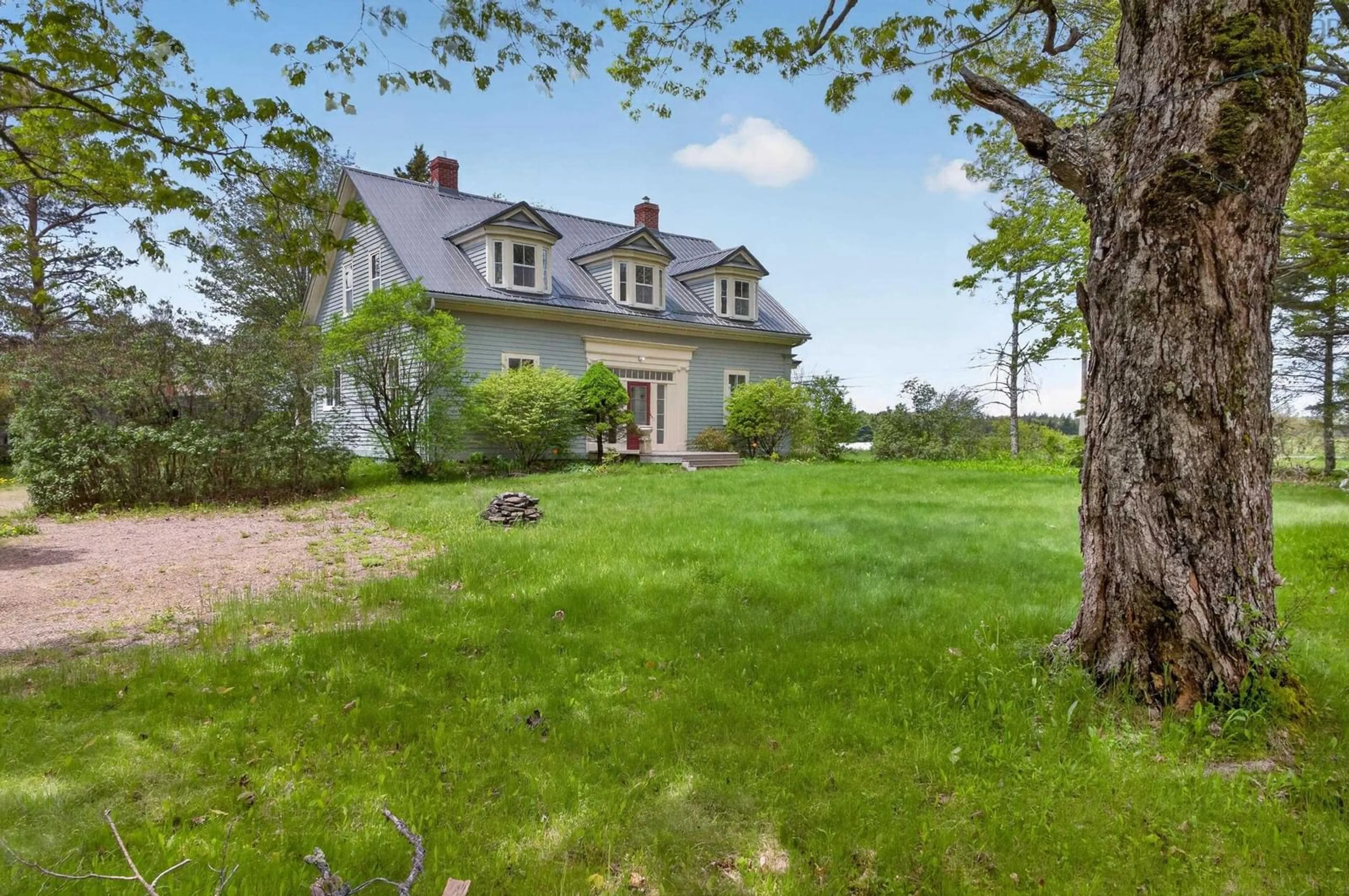A pic from outside/outdoor area/front of a property/back of a property/a pic from drone, street for 8480 Highway 2, Great Village Nova Scotia B0M 1L0