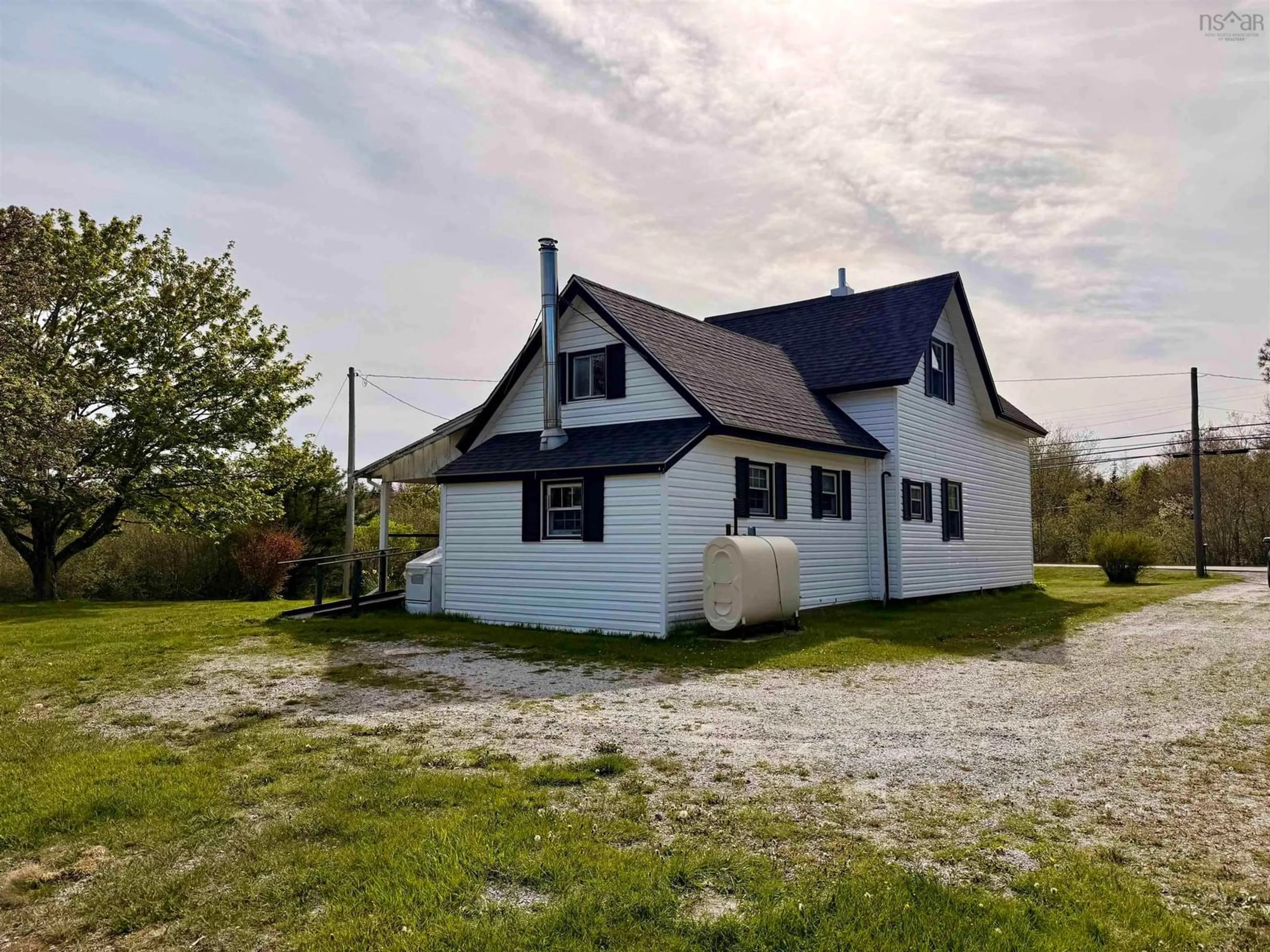 A pic from outside/outdoor area/front of a property/back of a property/a pic from drone, building for 432 Brighton Rd, Lockeport Nova Scotia B0T 1L0
