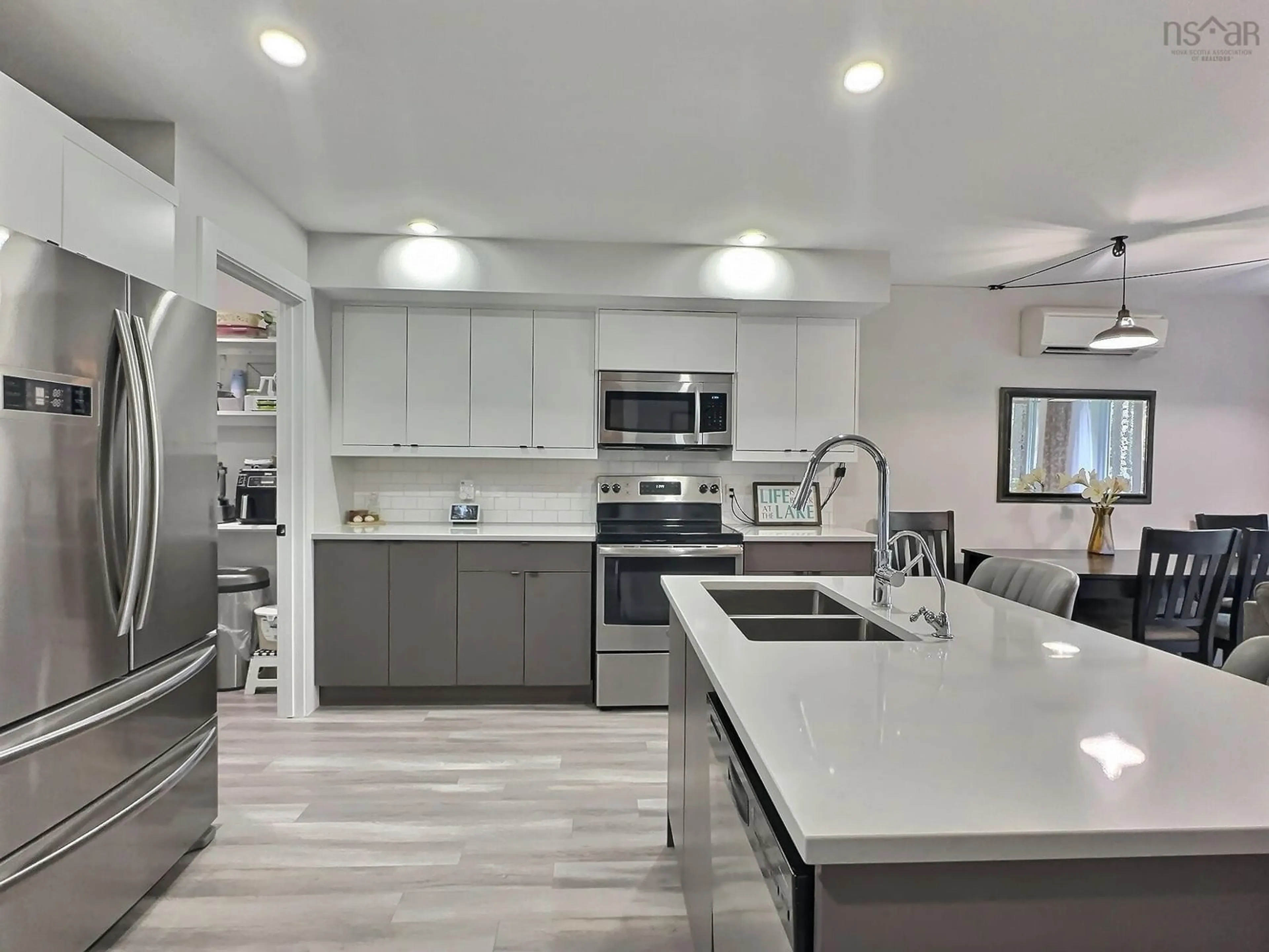 Open concept kitchen, ceramic/tile floor for 199 A Stewart Rd #1, Shortts Lake Nova Scotia B0N 2J0