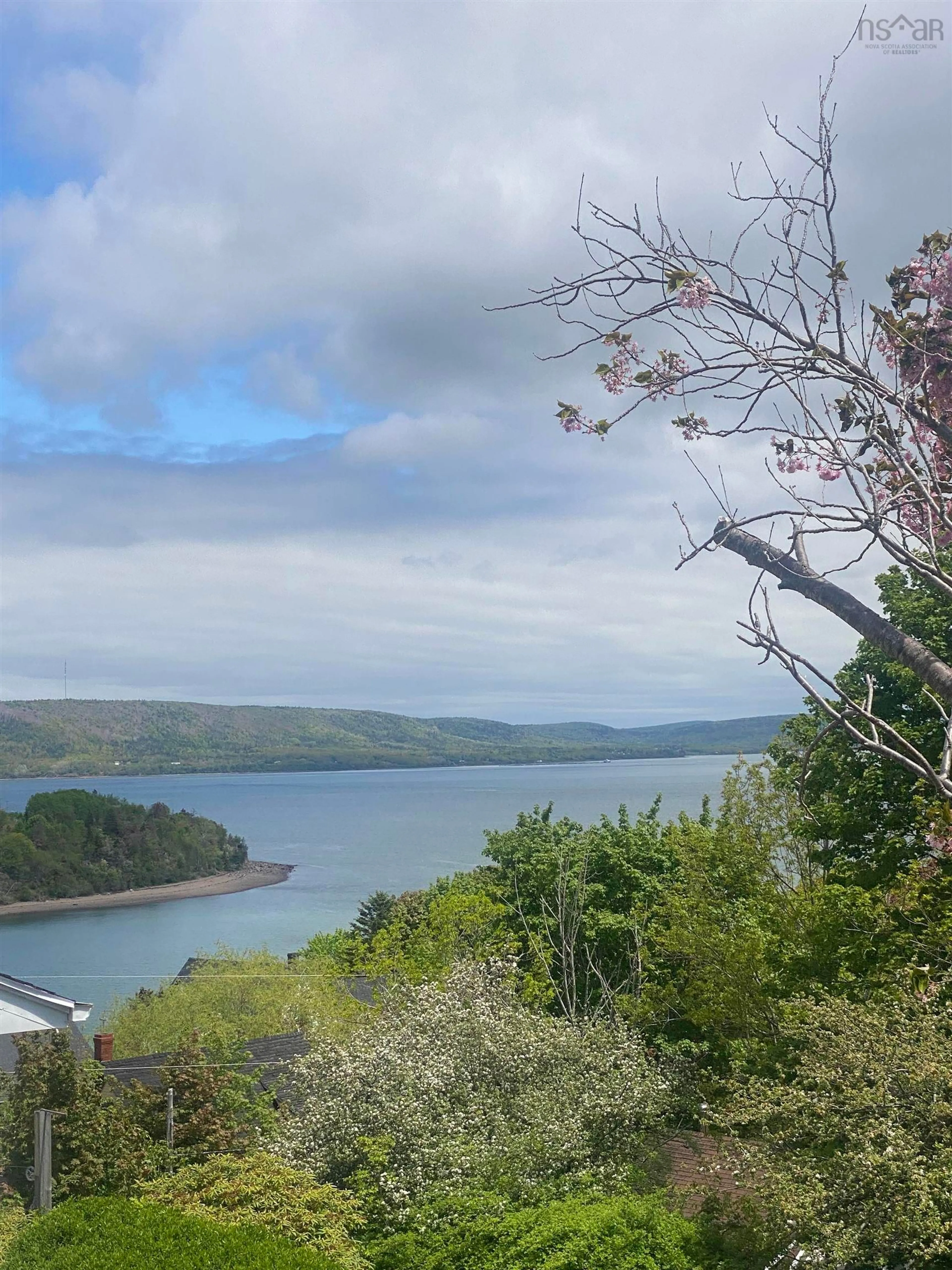A pic from outside/outdoor area/front of a property/back of a property/a pic from drone, water/lake/river/ocean view for 190 Third Avenue, Digby Nova Scotia B0V 1A0