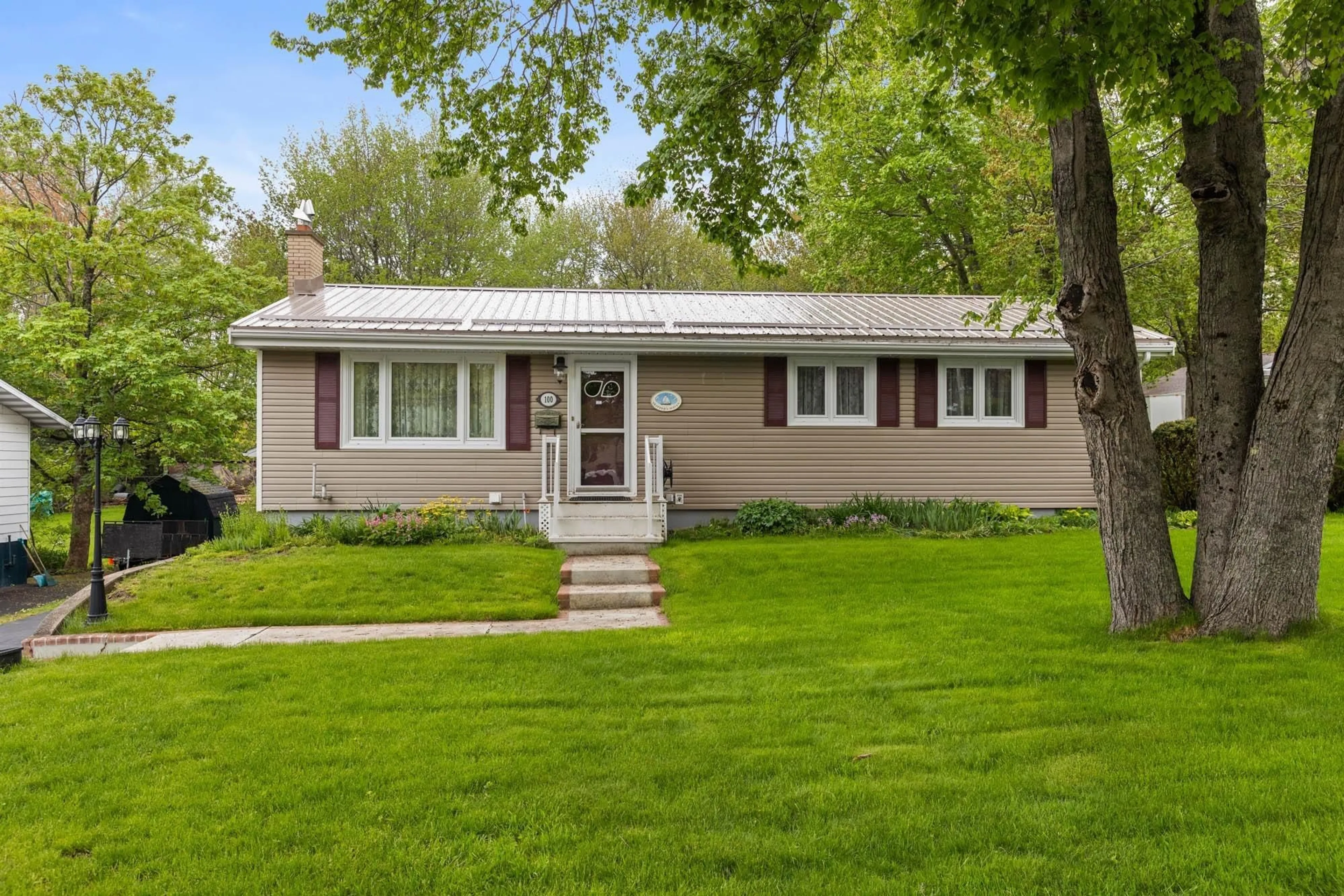 Home with vinyl exterior material, street for Ave, Sackville Nova Scotia B4C 1R2