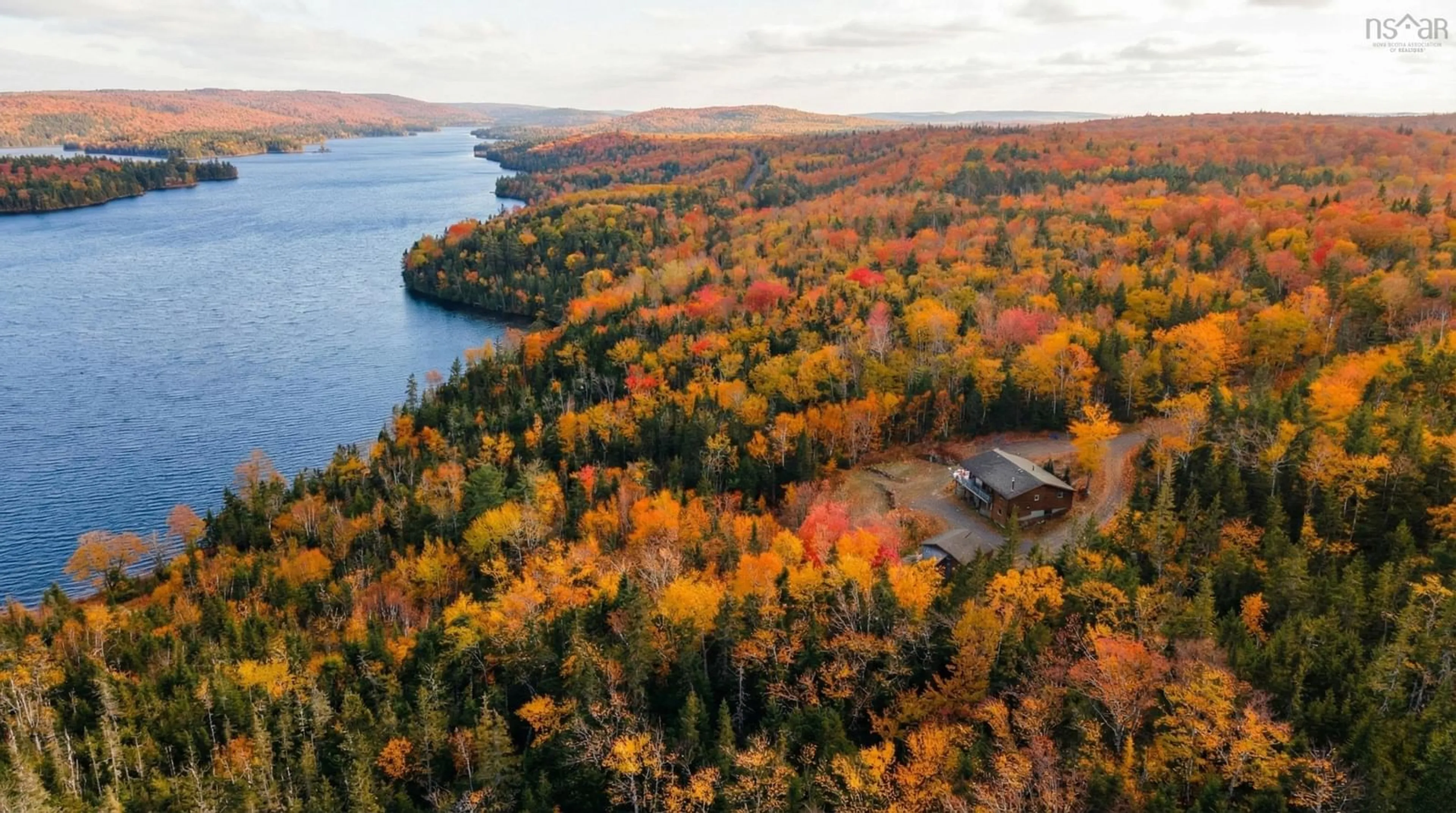 A pic from outside/outdoor area/front of a property/back of a property/a pic from drone, water/lake/river/ocean view for 7600 Highway 7 Hwy, Goldenville Nova Scotia B0J 3C0