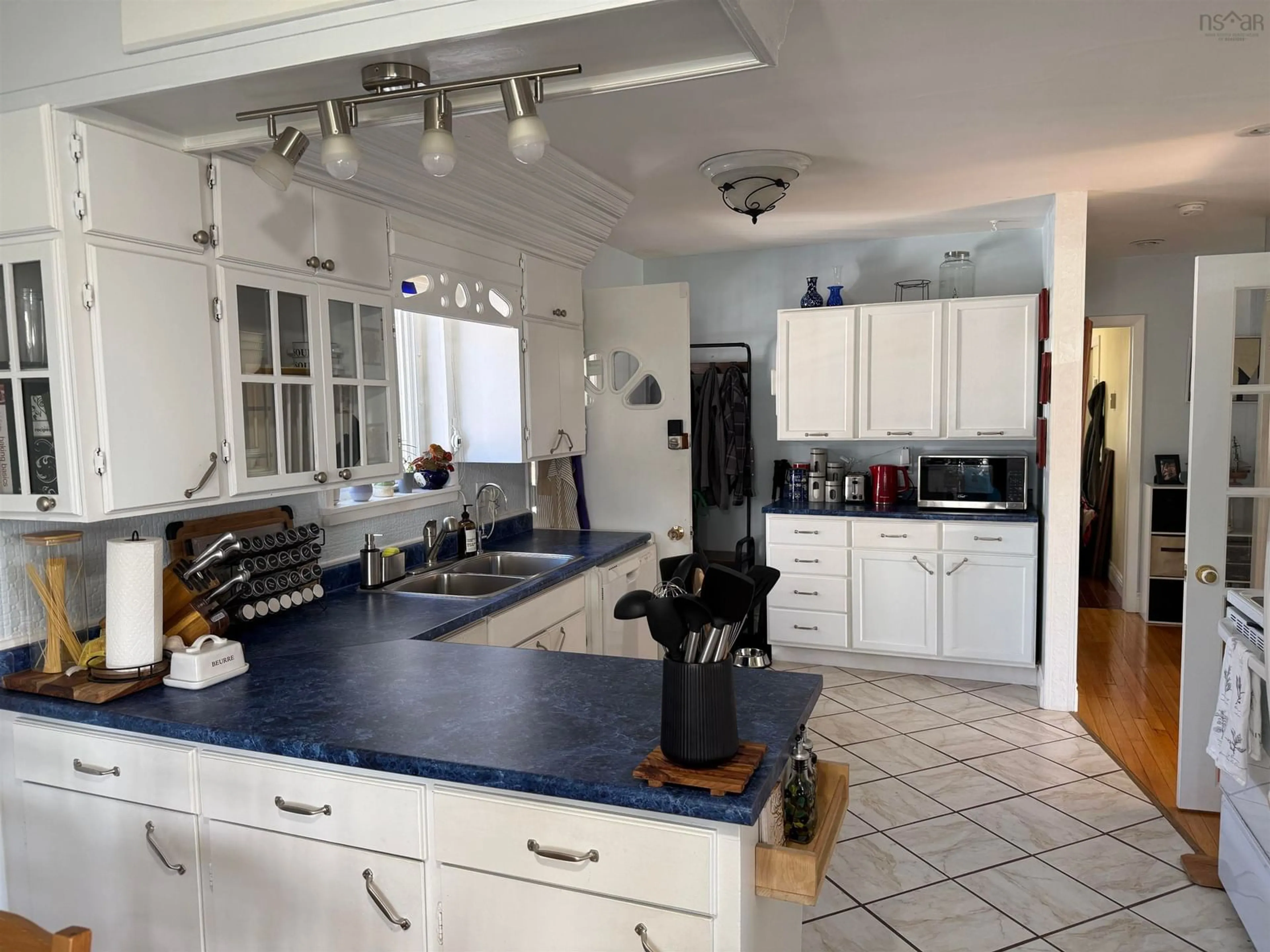 Open concept kitchen, ceramic/tile floor for 39 Munroe Ave Exten, Westville Road Nova Scotia B2H 5C6
