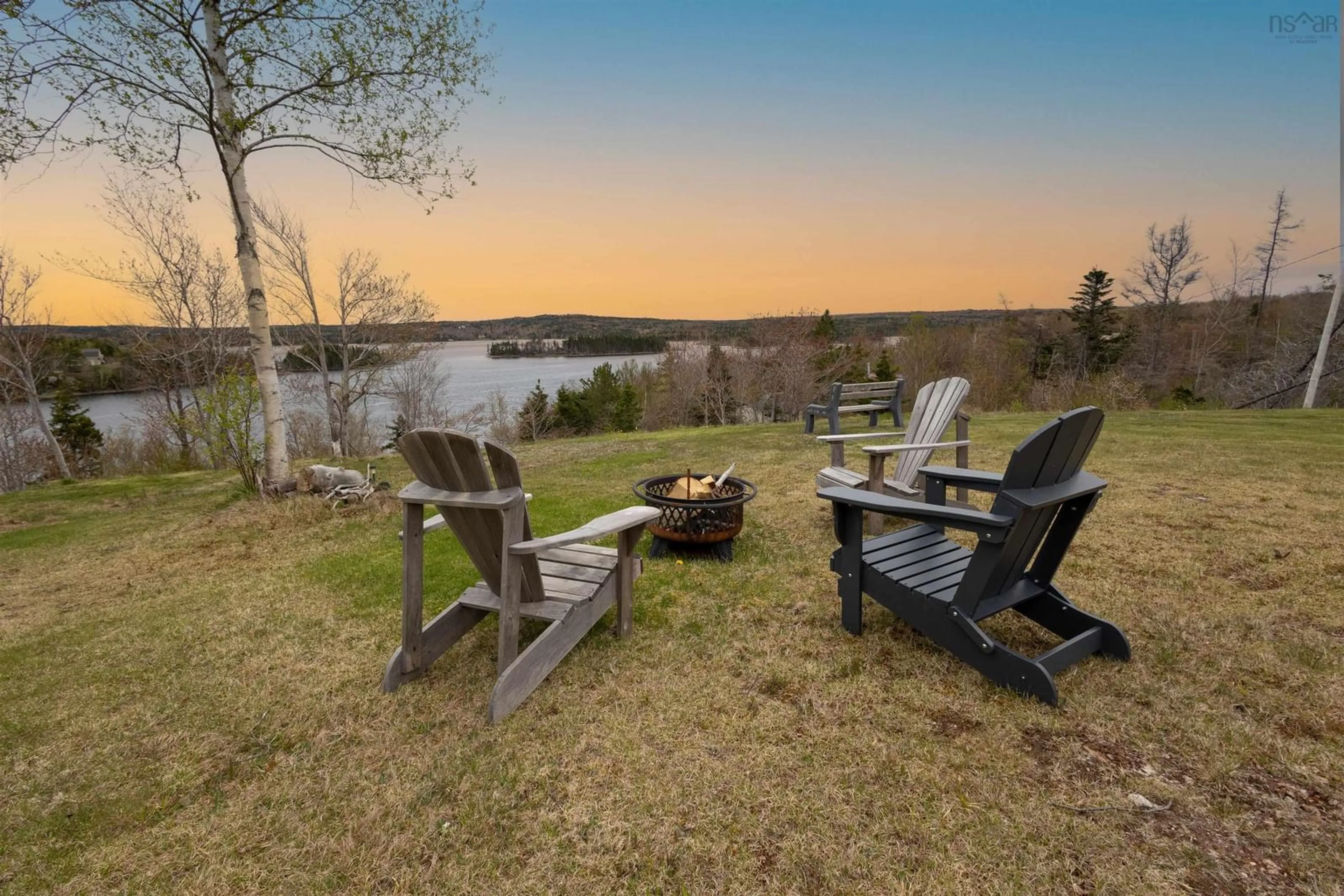 Patio, water/lake/river/ocean view for 316 Catalone Gut Rd, Catalone Gut Nova Scotia B1C 2E3