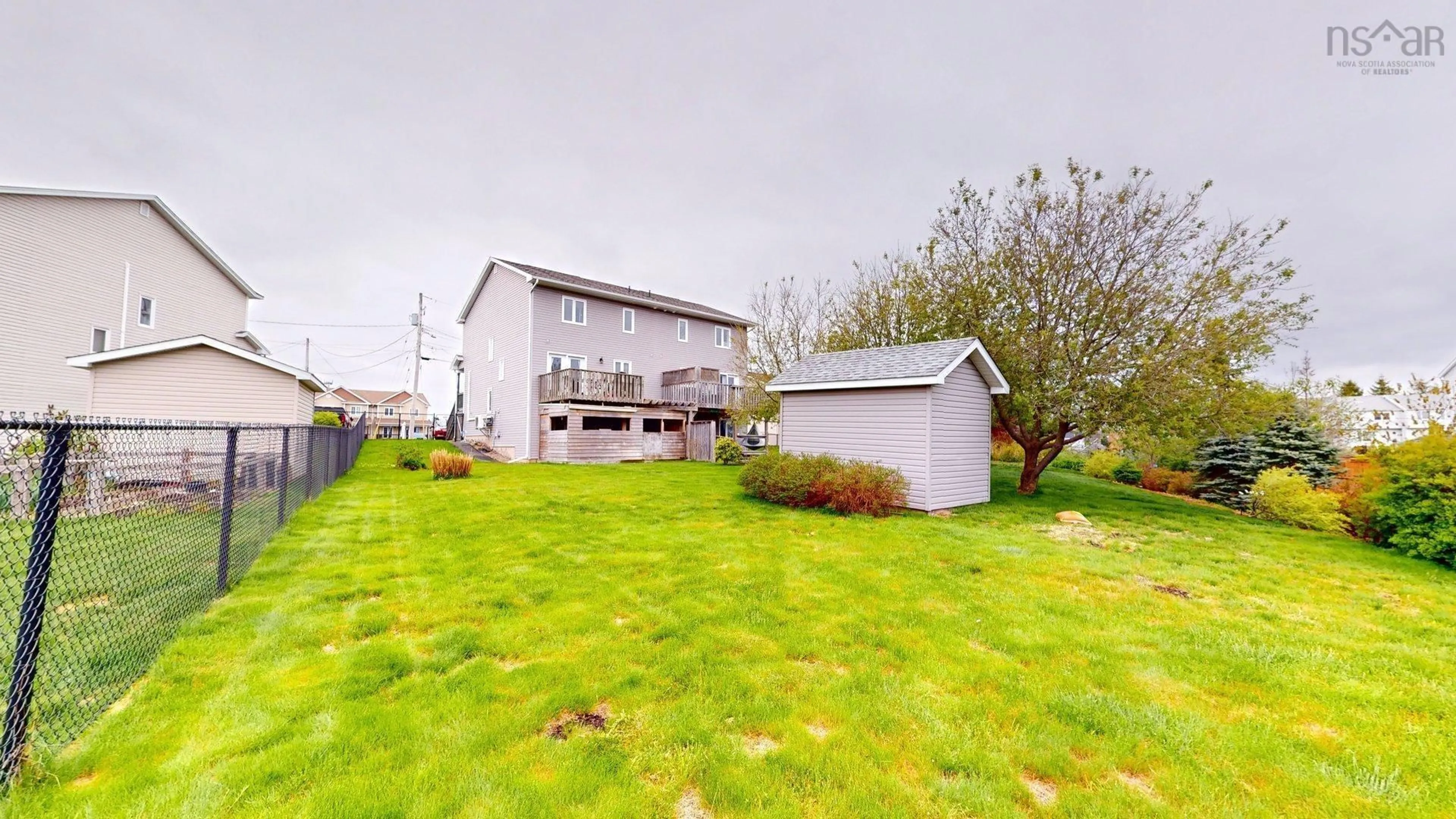 A pic from outside/outdoor area/front of a property/back of a property/a pic from drone, water/lake/river/ocean view for 98 Taylorwood Lane, Eastern Passage Nova Scotia B3G 0C7