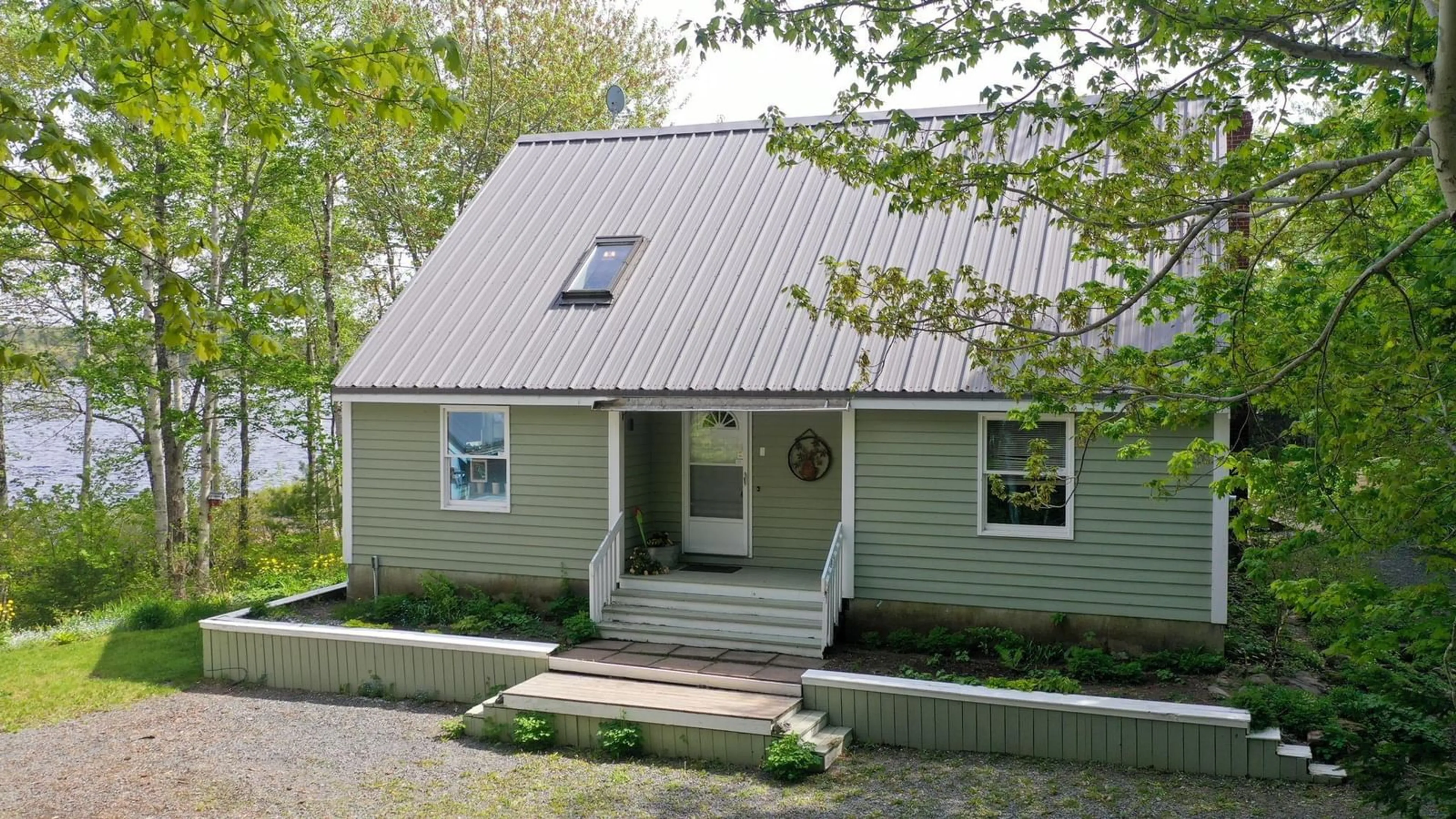 Home with vinyl exterior material, street for 530 Methals Rd, Black River Lake Nova Scotia B4P 1C9