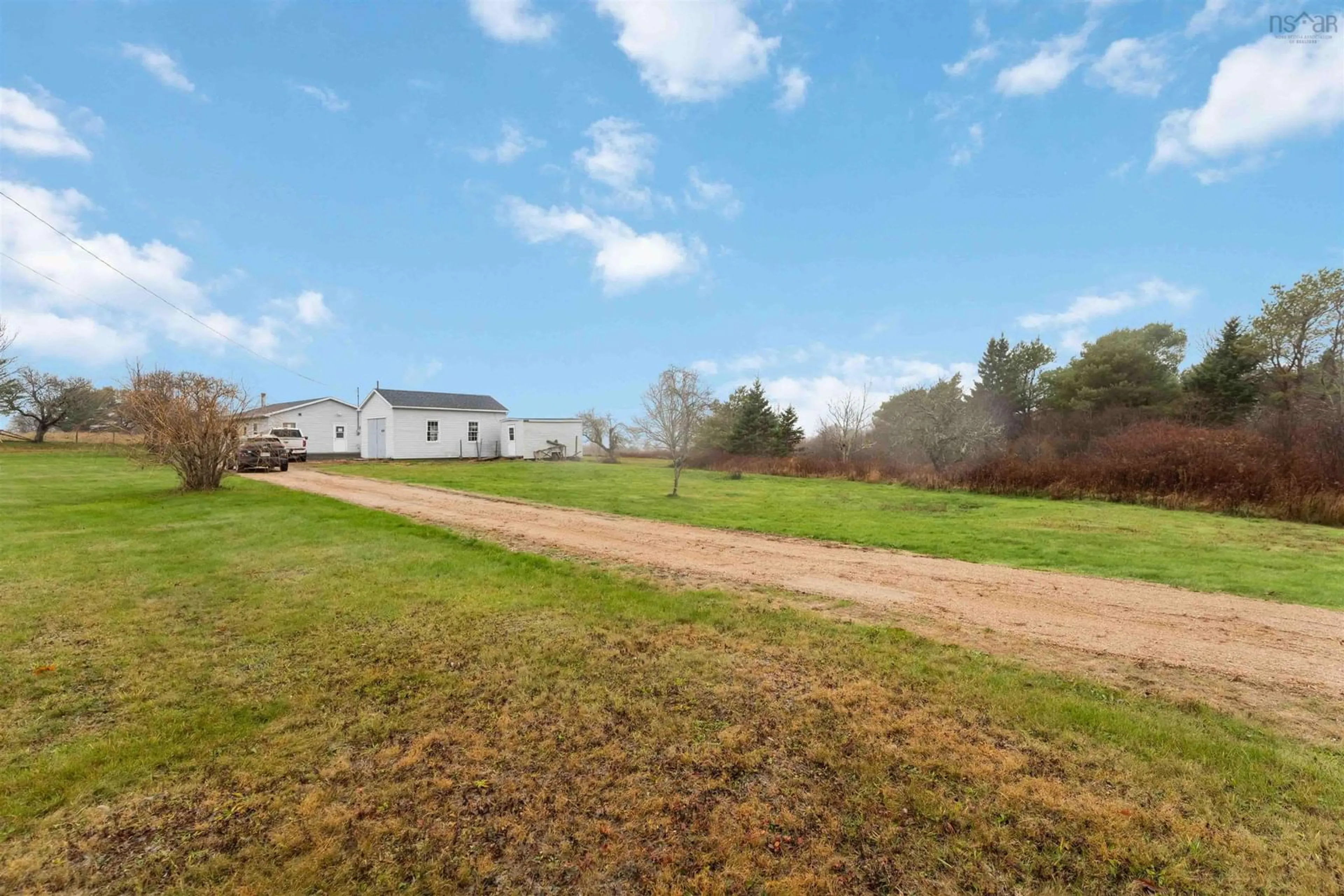 A pic from outside/outdoor area/front of a property/back of a property/a pic from drone, unknown for 3321 Highway 201, Centrelea Nova Scotia B0S 1C0