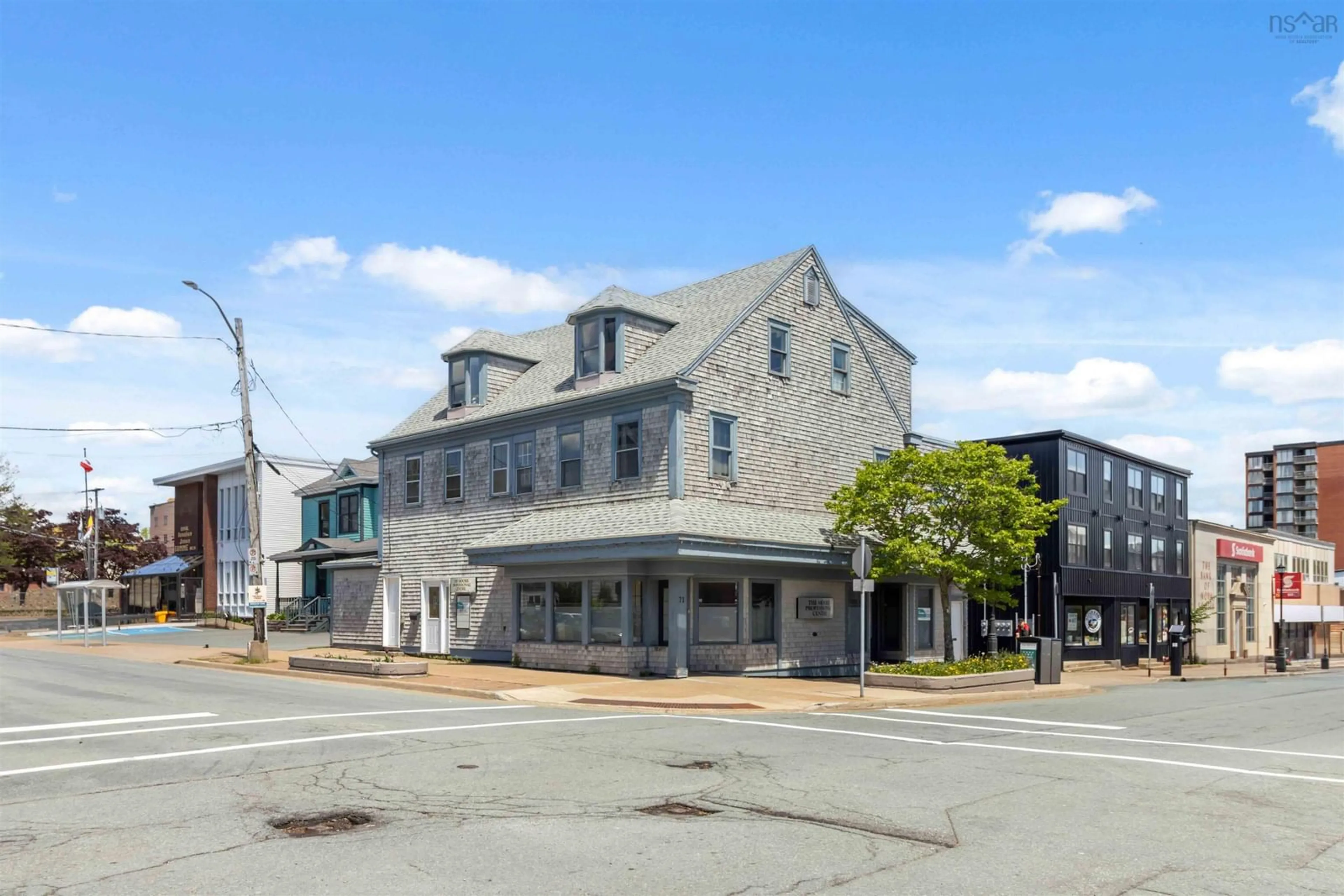 Patio, building for 71/75 Portland St, Dartmouth Nova Scotia B2Y 1H5