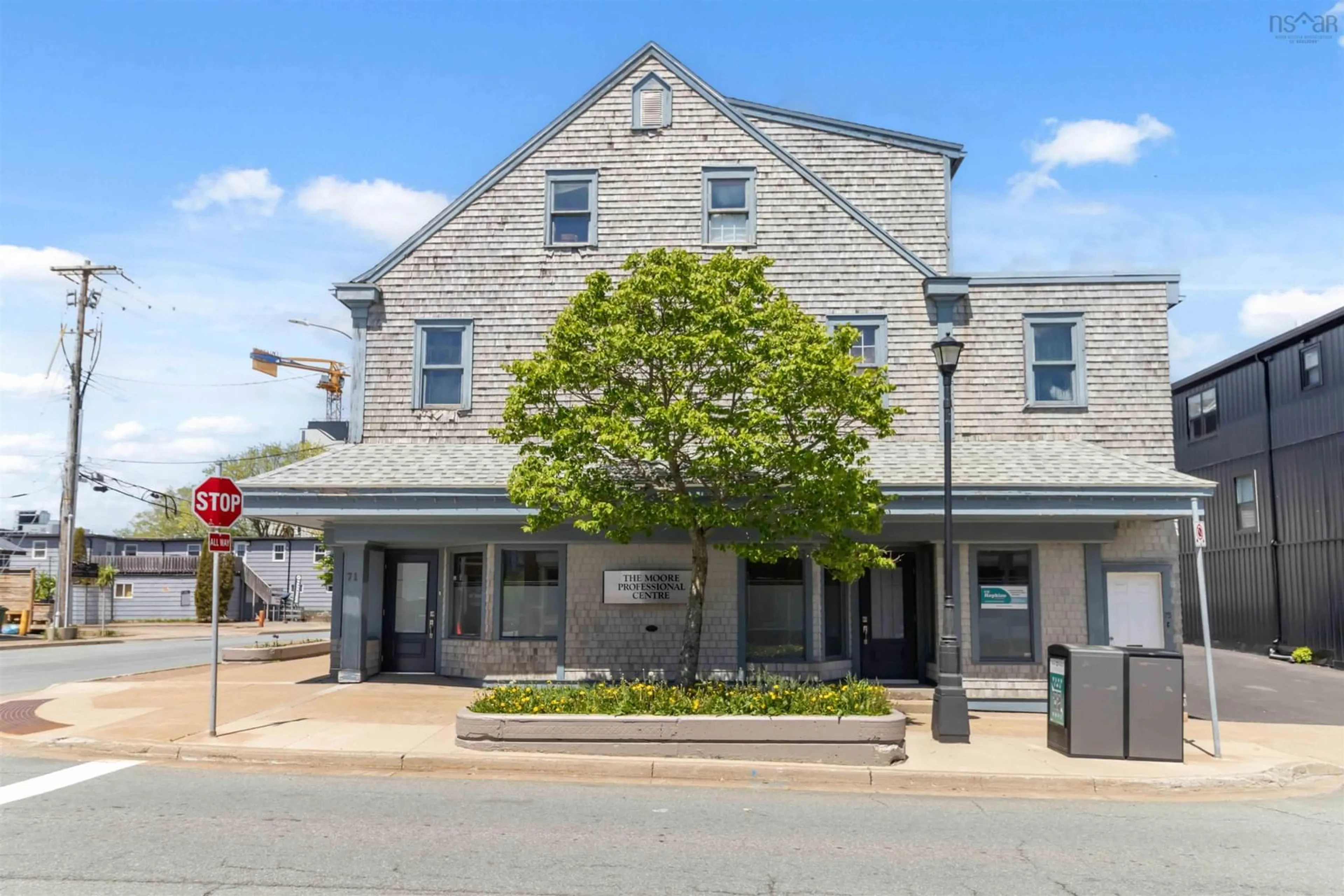 A pic from outside/outdoor area/front of a property/back of a property/a pic from drone, street for 71/75 Portland St, Dartmouth Nova Scotia B2Y 1H5