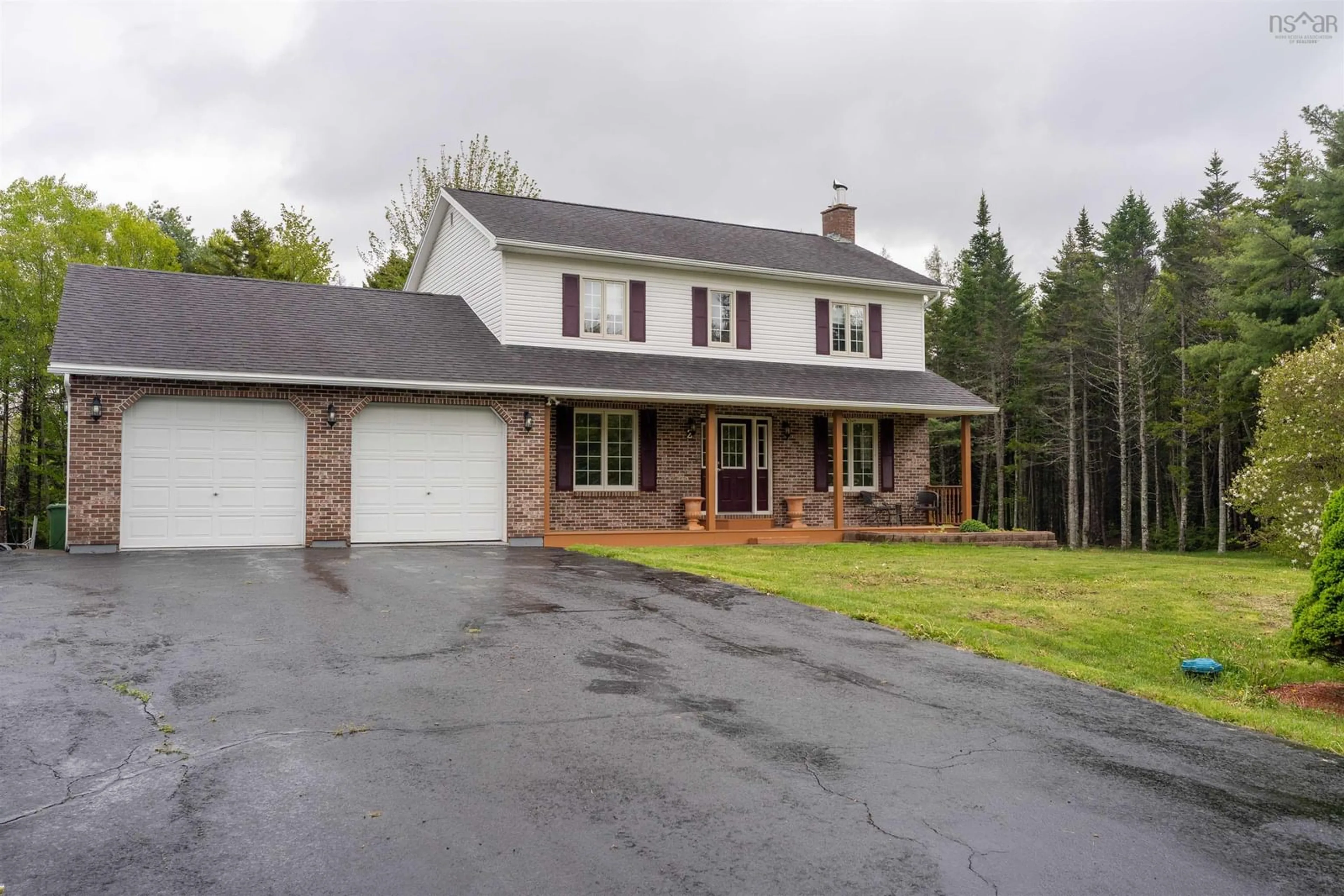 Home with vinyl exterior material, street for 2 Brandy Crt, Hammonds Plains Nova Scotia B4B 1M9