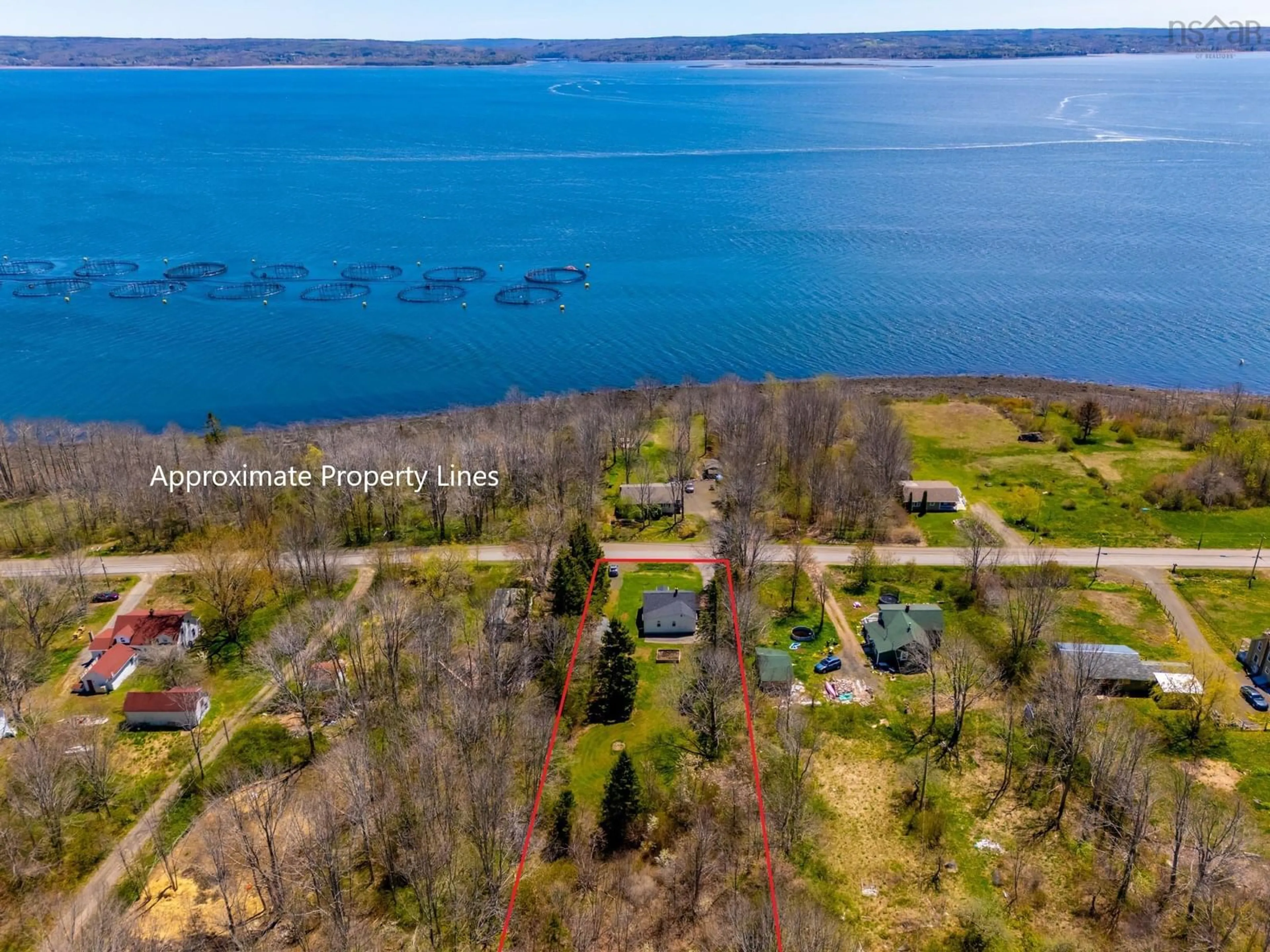A pic from outside/outdoor area/front of a property/back of a property/a pic from drone, water/lake/river/ocean view for 1307 Granville Rd, Port Wade Nova Scotia B0S 1A0