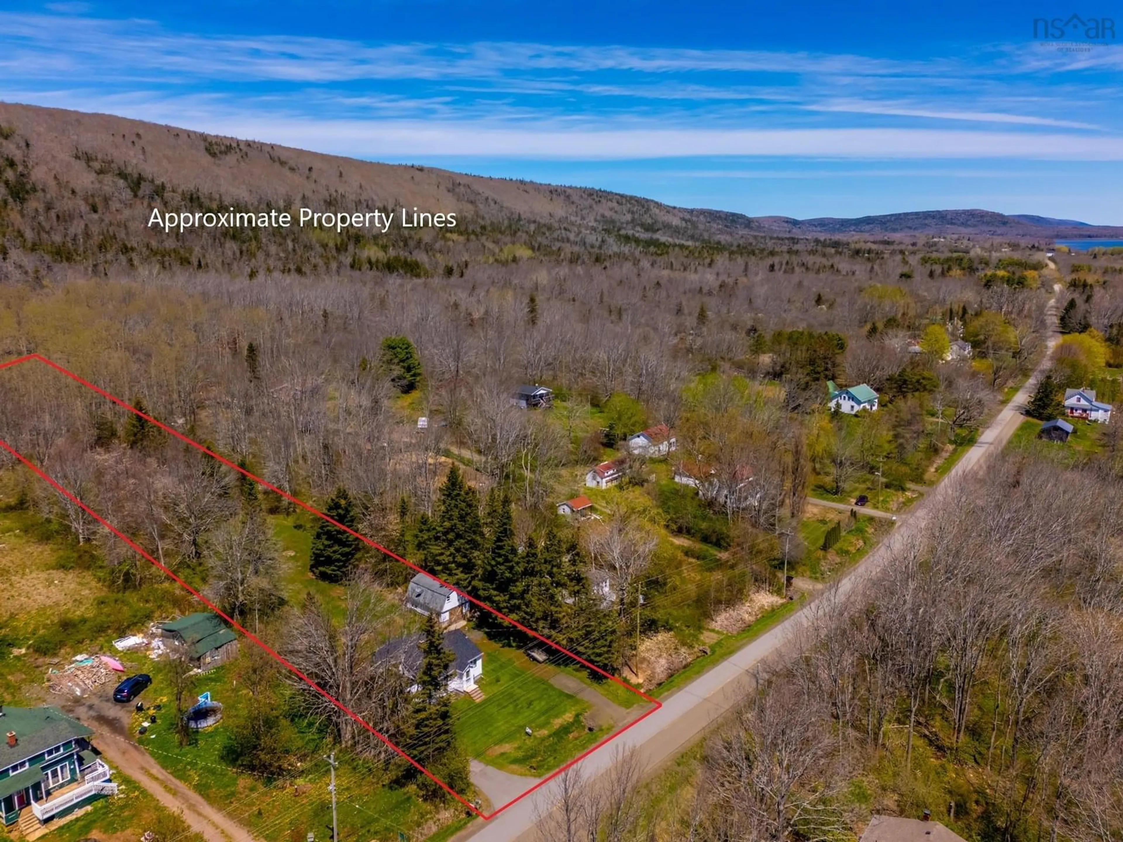 A pic from outside/outdoor area/front of a property/back of a property/a pic from drone, mountain view for 1307 Granville Rd, Port Wade Nova Scotia B0S 1A0