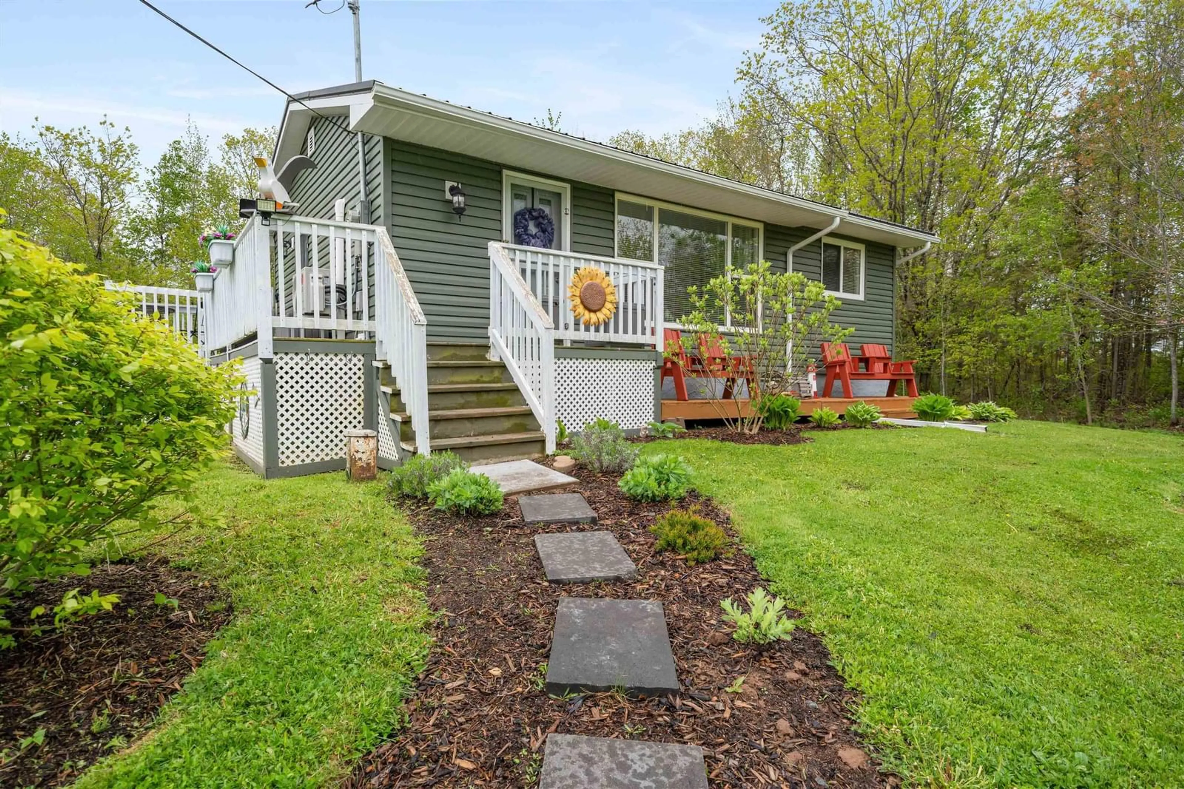 Home with vinyl exterior material, street for 2315 Highway 2, Milford Nova Scotia B0N 1Y0