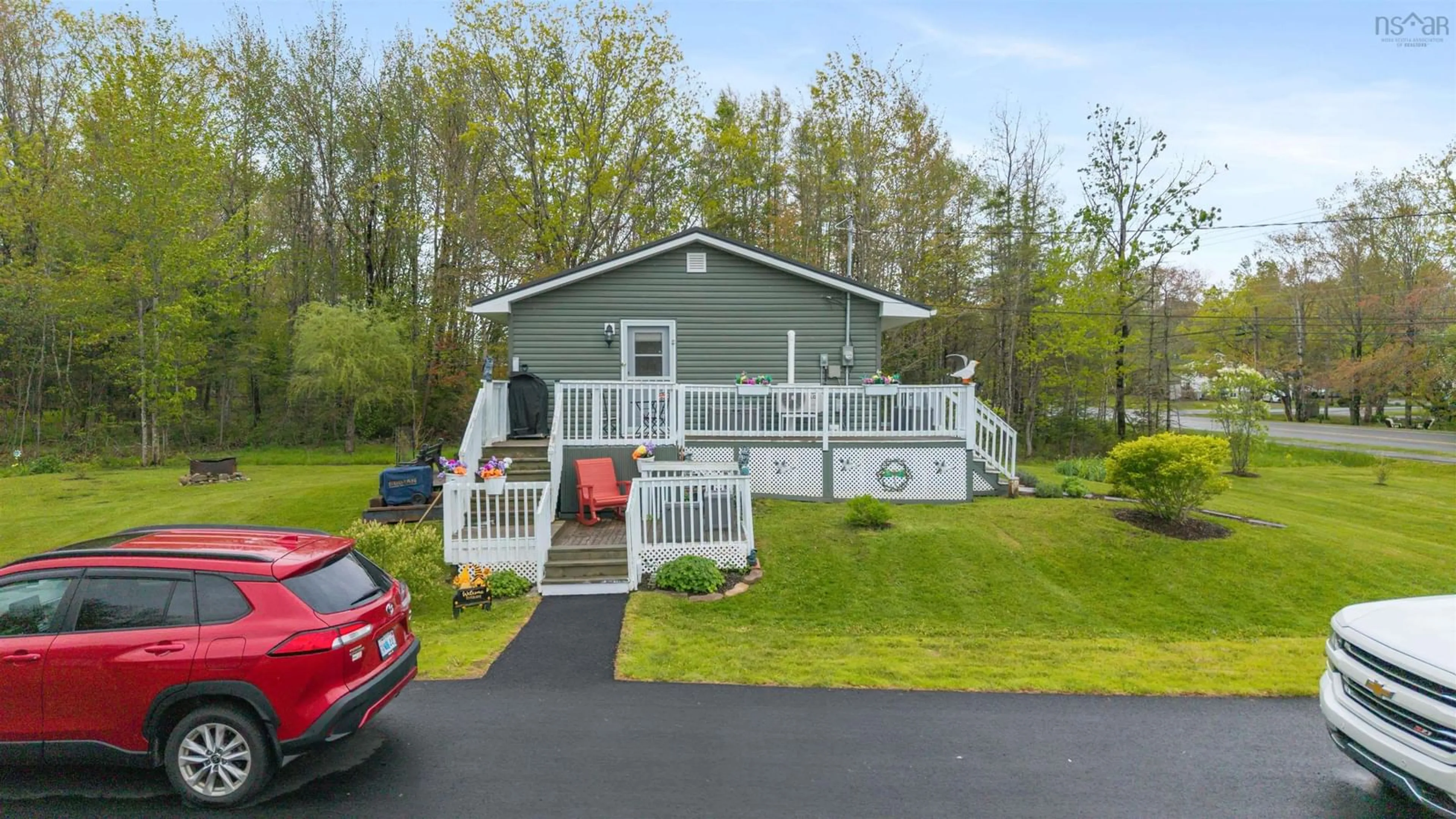 Home with vinyl exterior material, water/lake/river/ocean view for 2315 Highway 2, Milford Nova Scotia B0N 1Y0