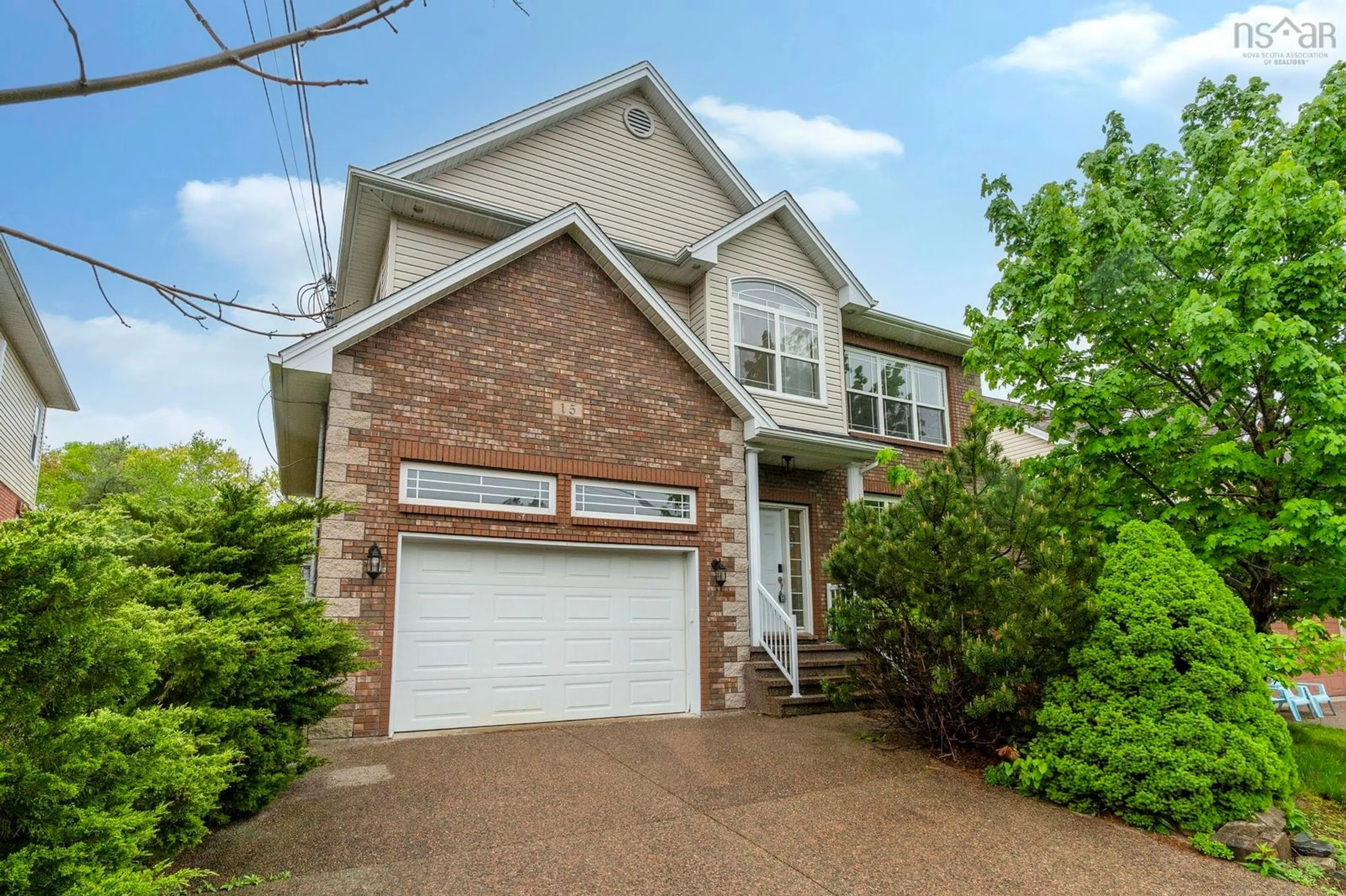 Home with brick exterior material, street for 15 Kingsbury Way, Bedford Nova Scotia B4A 4M5