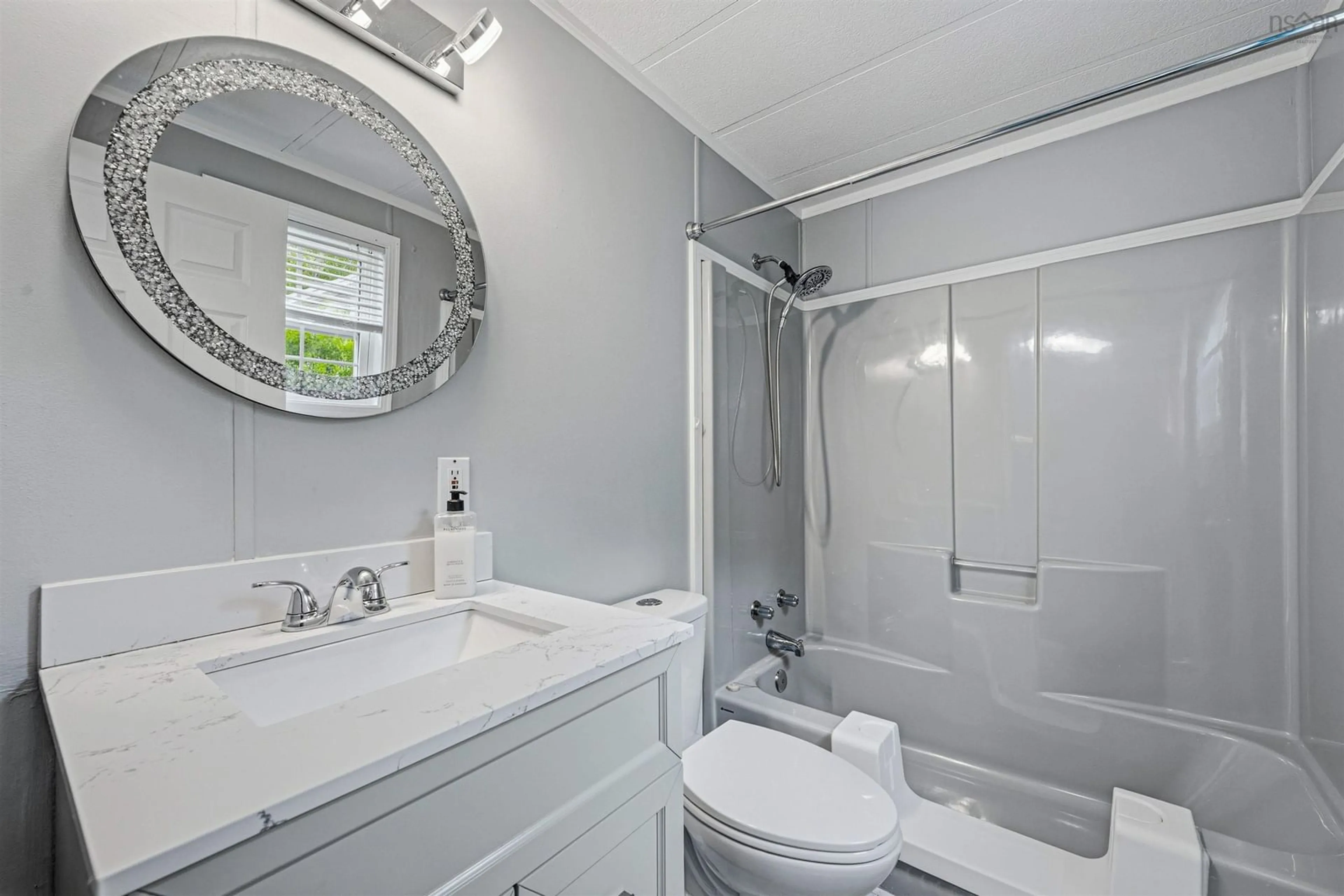 Standard bathroom, ceramic/tile floor for 33 Wagner Drive, Middle Sackville Nova Scotia B4E 2Z2