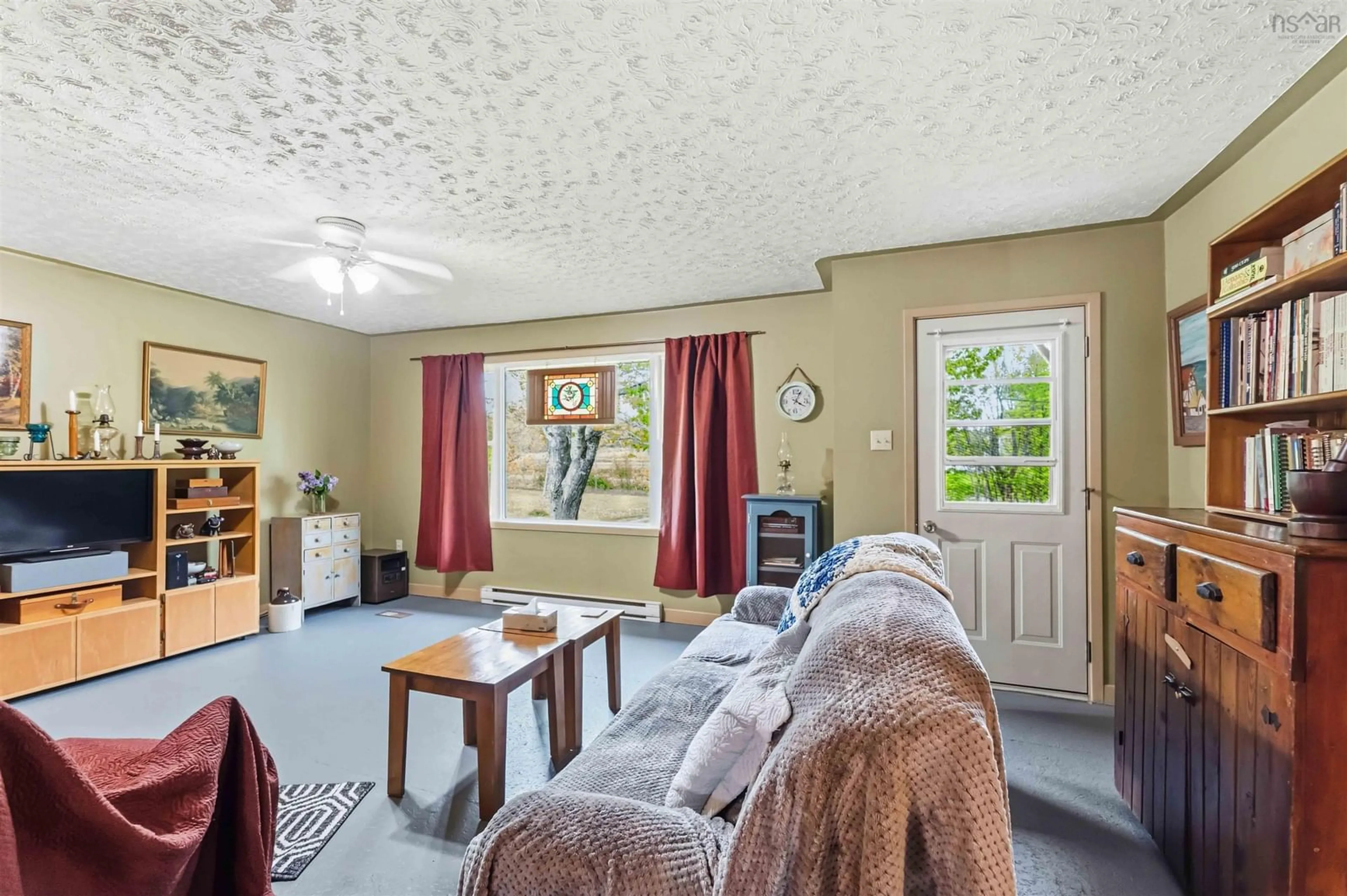 Living room with furniture, unknown for 881 Sturk Rd, Morristown Nova Scotia B0P 1C0