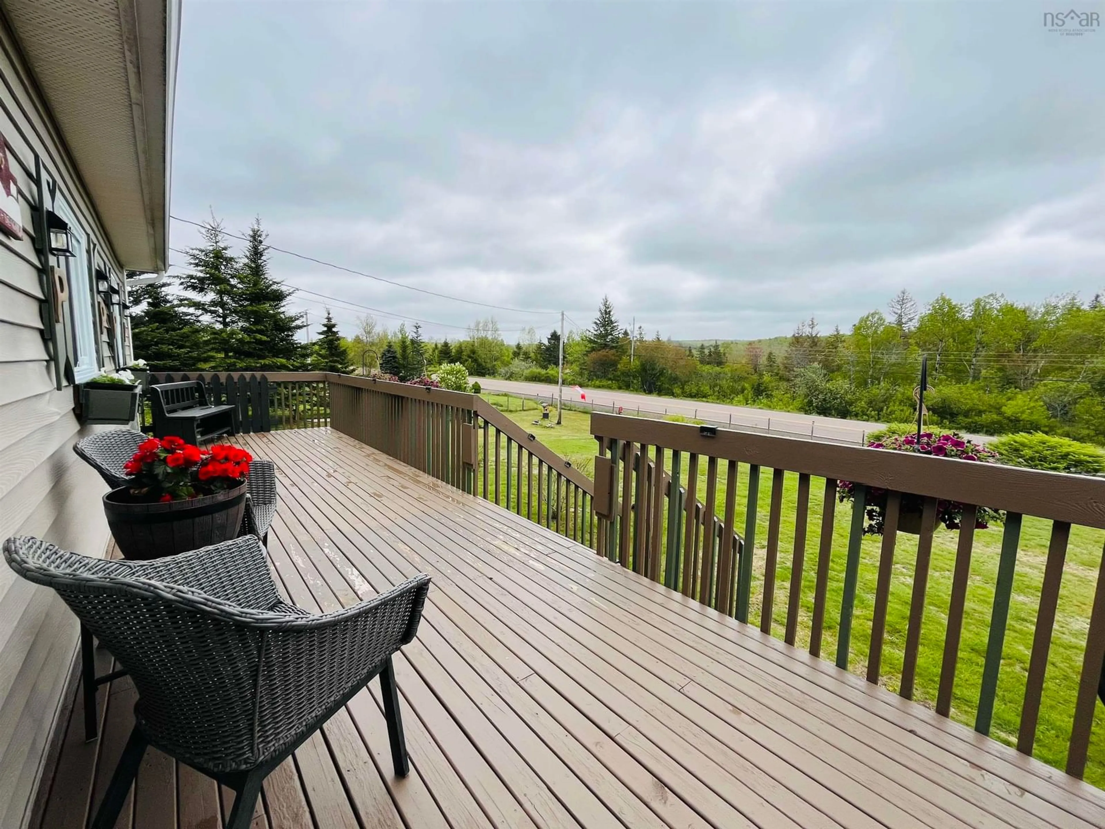 Patio, water/lake/river/ocean view for 10949 2 Hwy, Mapleton Nova Scotia B0M 1X0