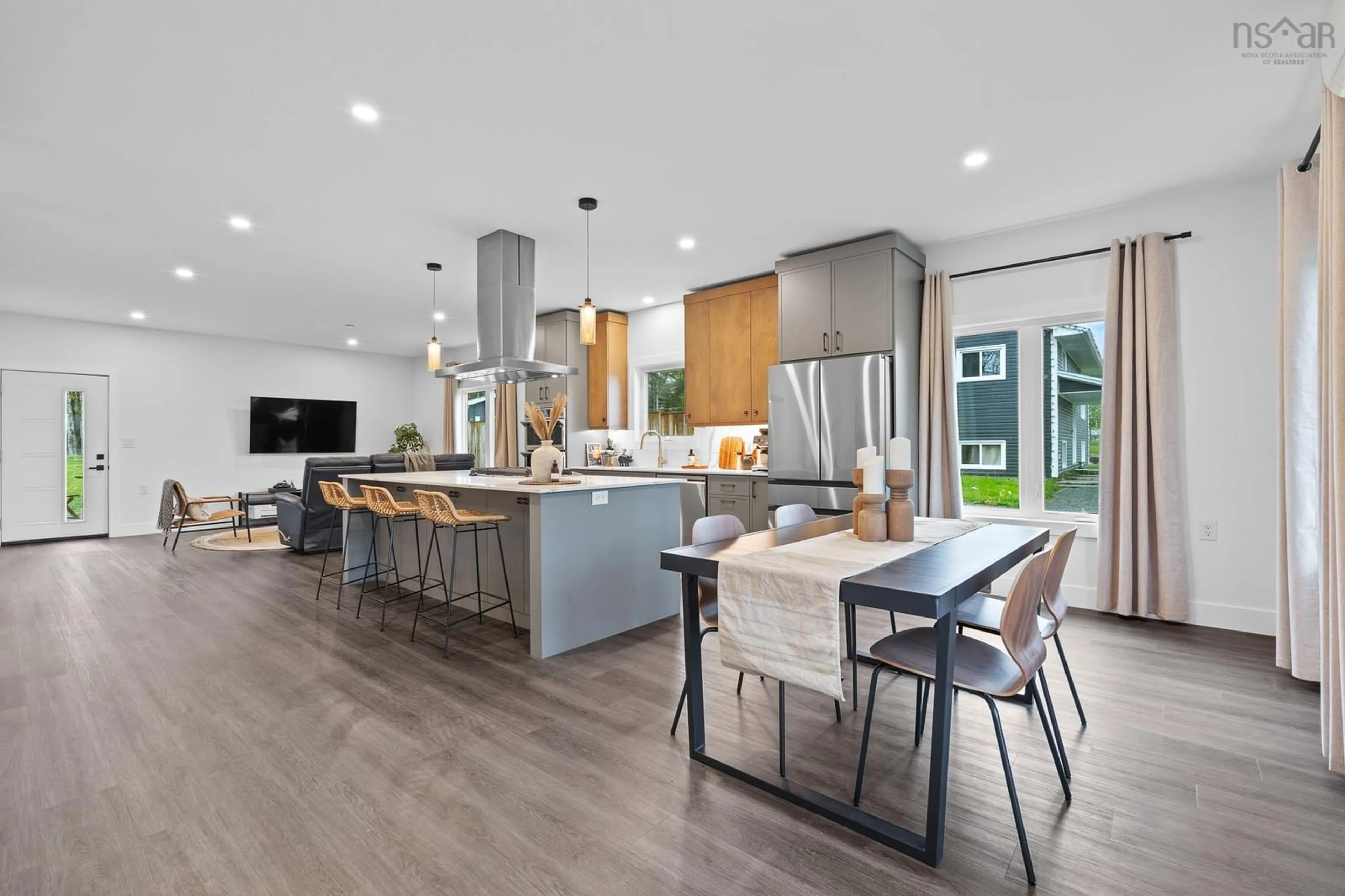 Open concept kitchen, unknown for 117 Huckleberry Lane, Valley Nova Scotia B2N 6K2