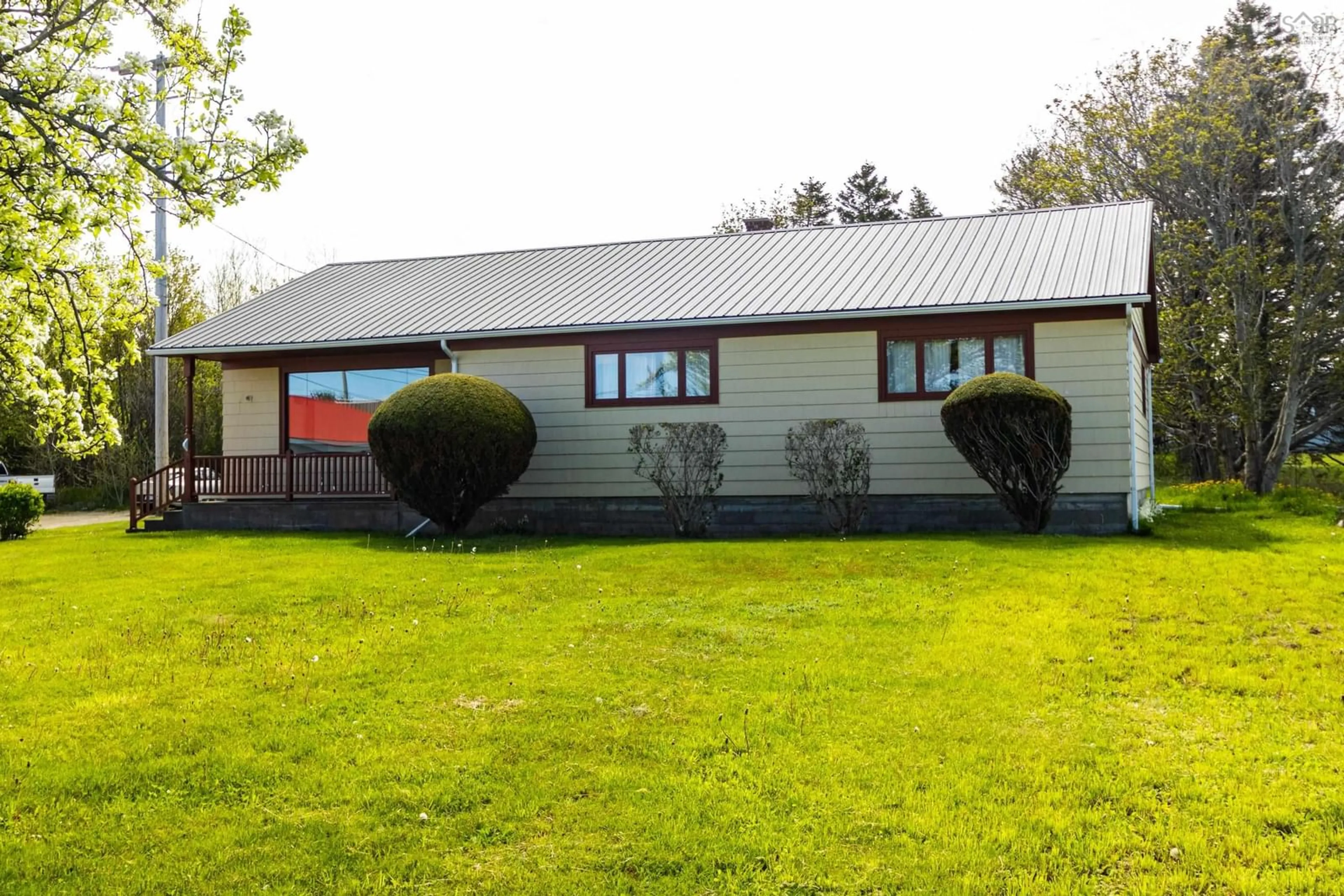 A pic from outside/outdoor area/front of a property/back of a property/a pic from drone, building for 8370 Highway 1, Meteghan Nova Scotia B0W 2J0