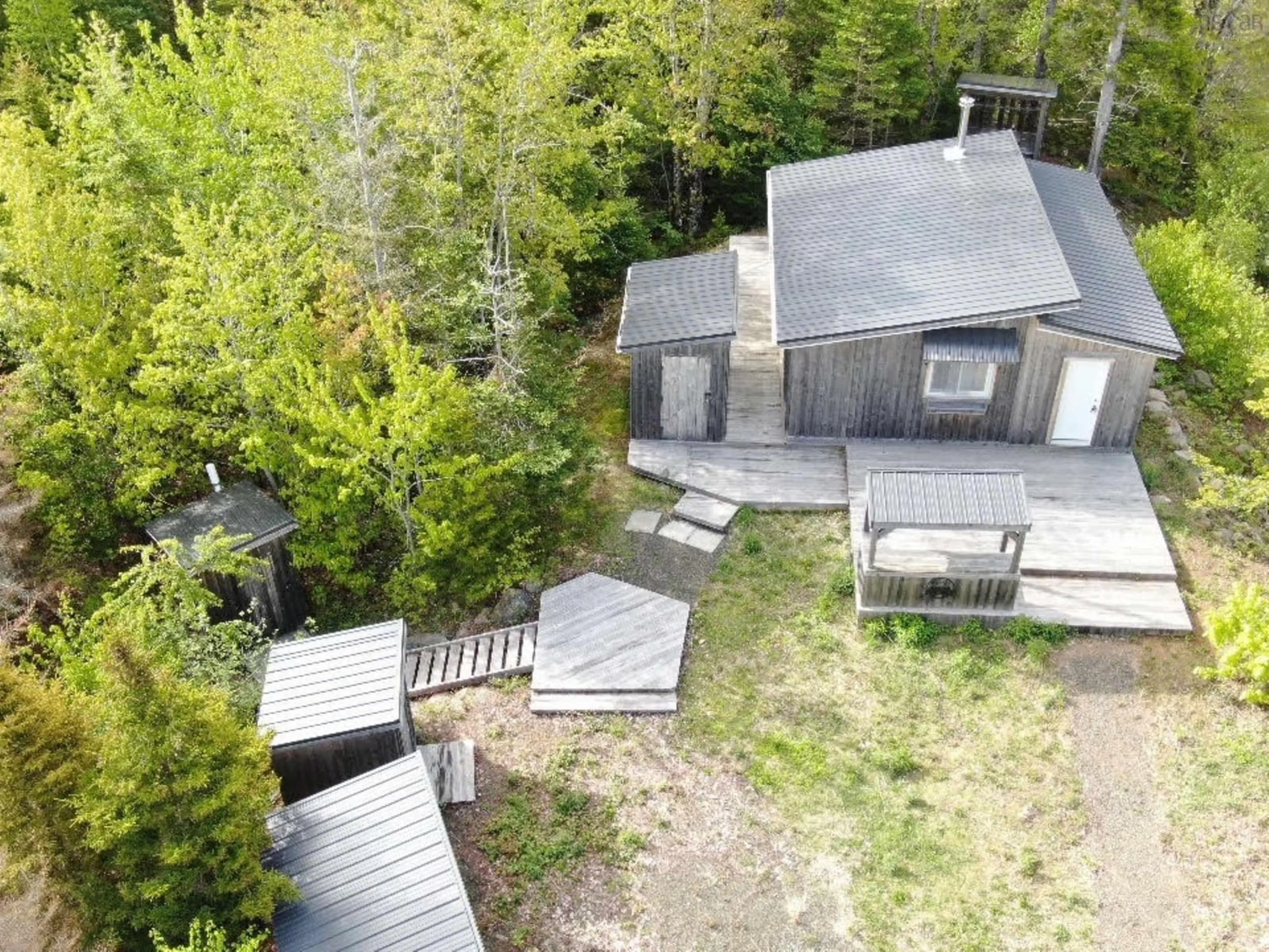 A pic from outside/outdoor area/front of a property/back of a property/a pic from drone, forest/trees view for 604 Lansdowne Rd, Lansdowne Nova Scotia B0V 1A0