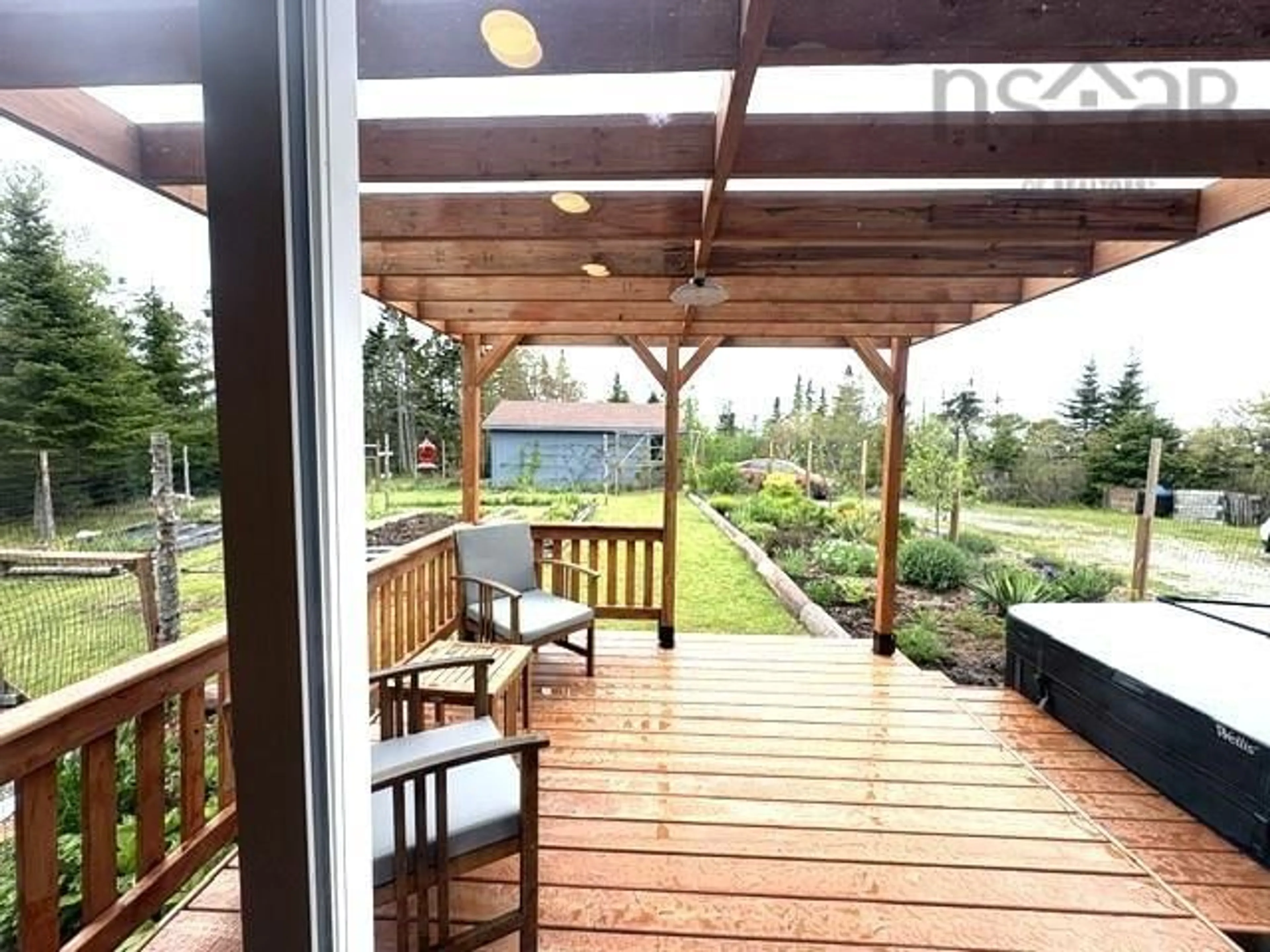 Patio, unknown for 1225 Port Latour Rd, Cape Negro Nova Scotia B0W 3N0