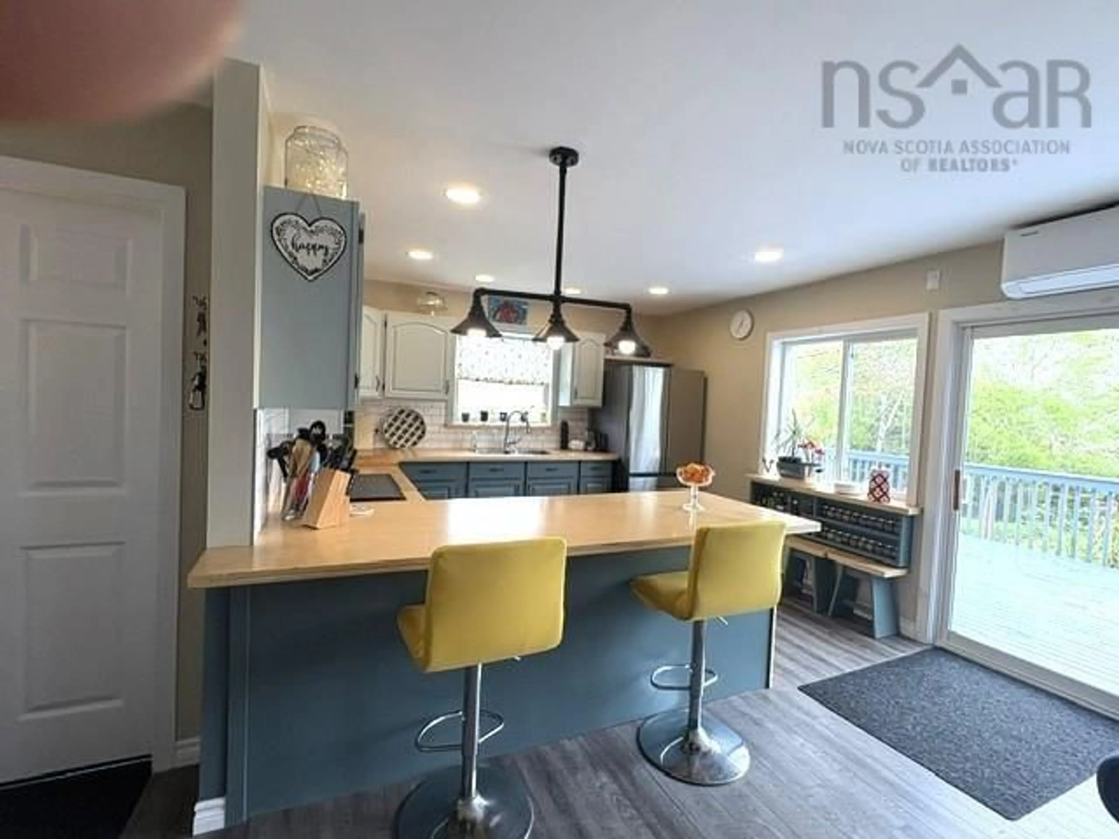 Open concept kitchen, unknown for 1225 Port Latour Rd, Cape Negro Nova Scotia B0W 3N0