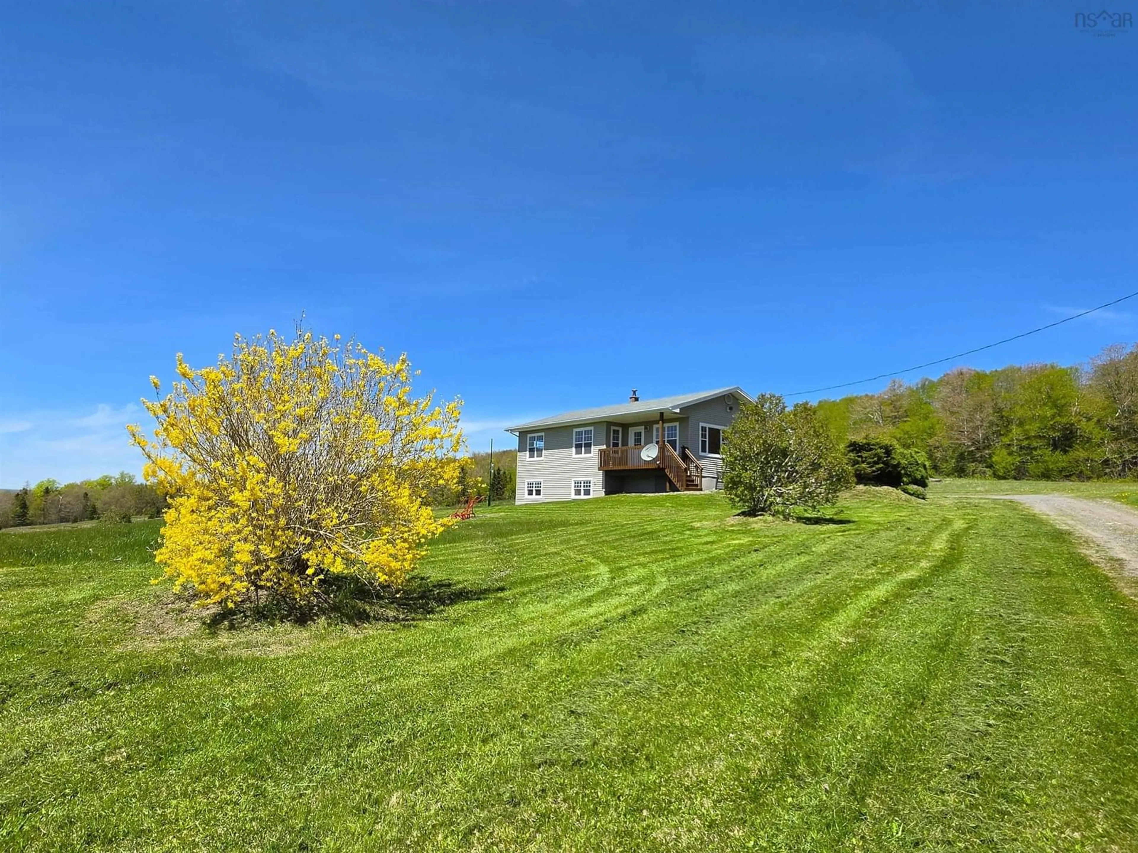 A pic from outside/outdoor area/front of a property/back of a property/a pic from drone, mountain view for 150 336 Hwy, Newton Mills Nova Scotia B0N 2P0