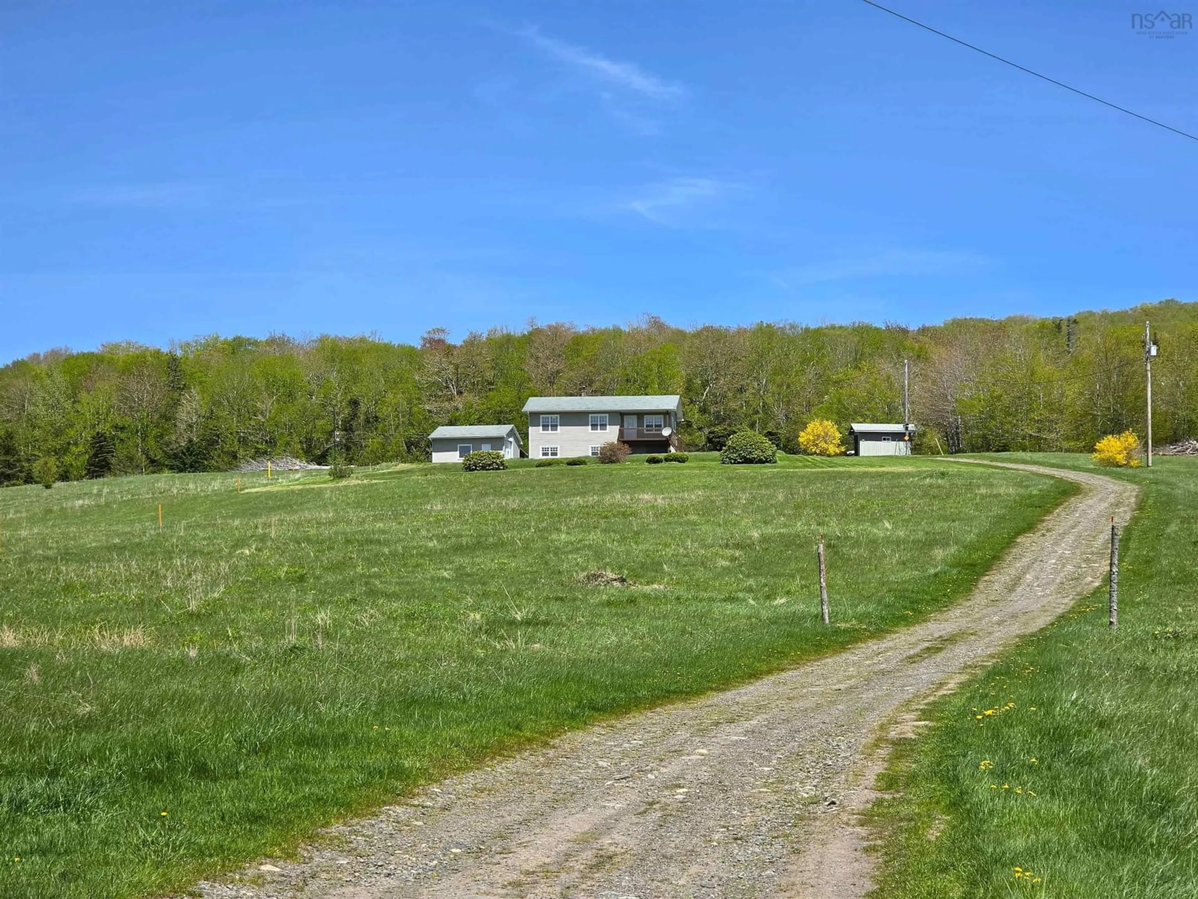 A pic from outside/outdoor area/front of a property/back of a property/a pic from drone, unknown for 150 336 Hwy, Newton Mills Nova Scotia B0N 2P0