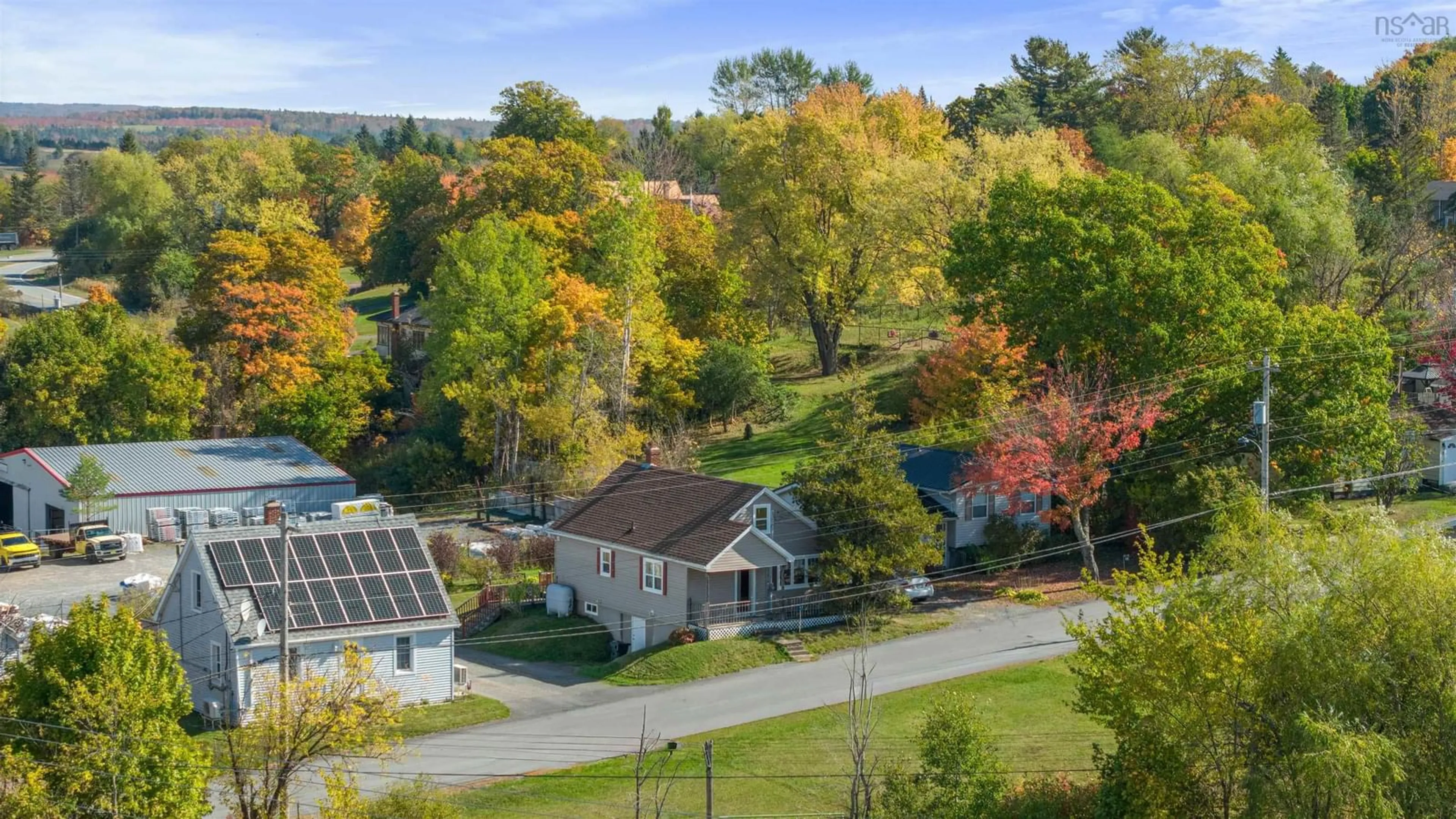 A pic from outside/outdoor area/front of a property/back of a property/a pic from drone, unknown for 8 Conley Rd, Shubenacadie Nova Scotia B0N 2H0