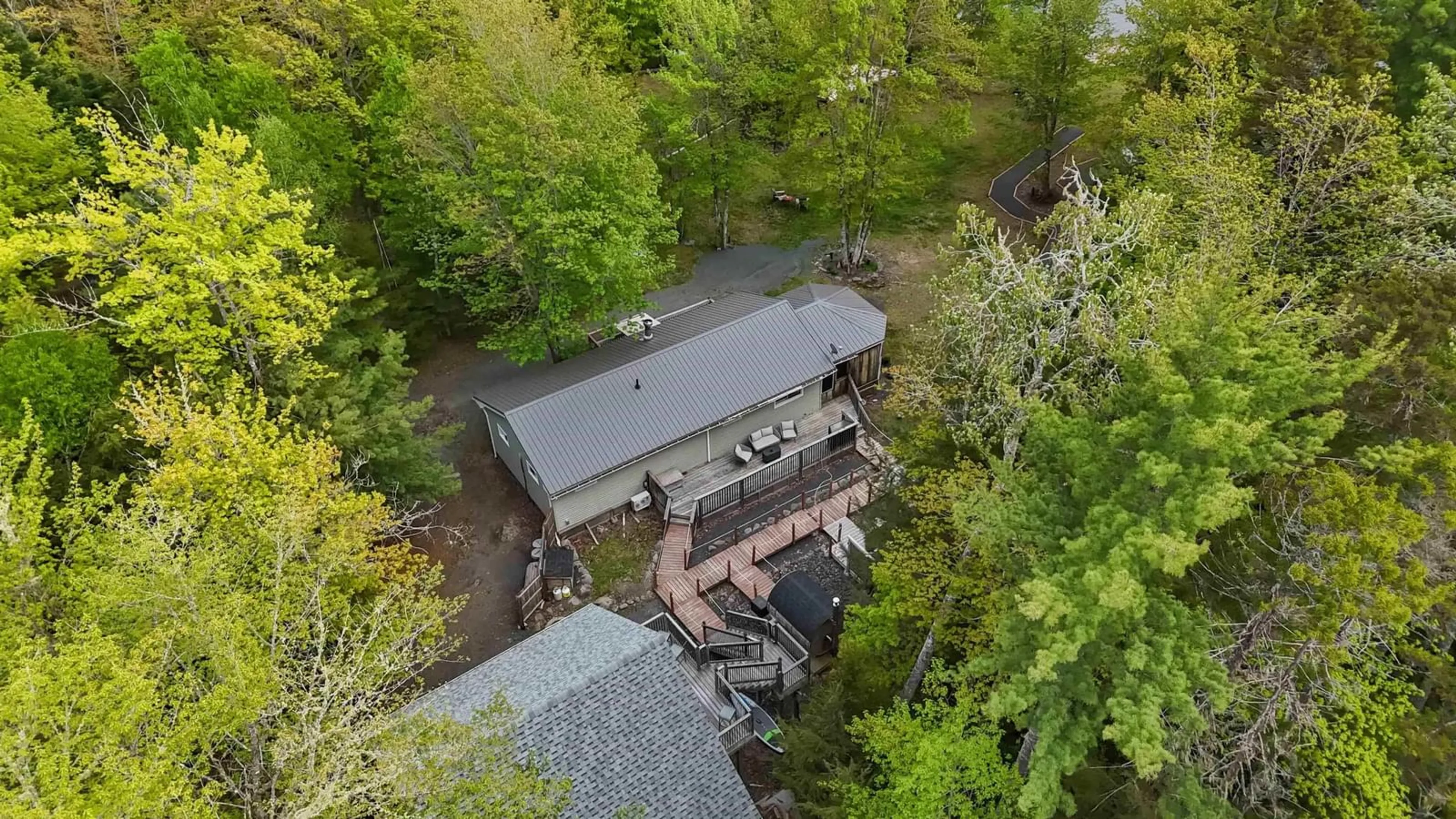 A pic from outside/outdoor area/front of a property/back of a property/a pic from drone, unknown for 107 Pine Point Way, Molega North Nova Scotia B0T 1X0