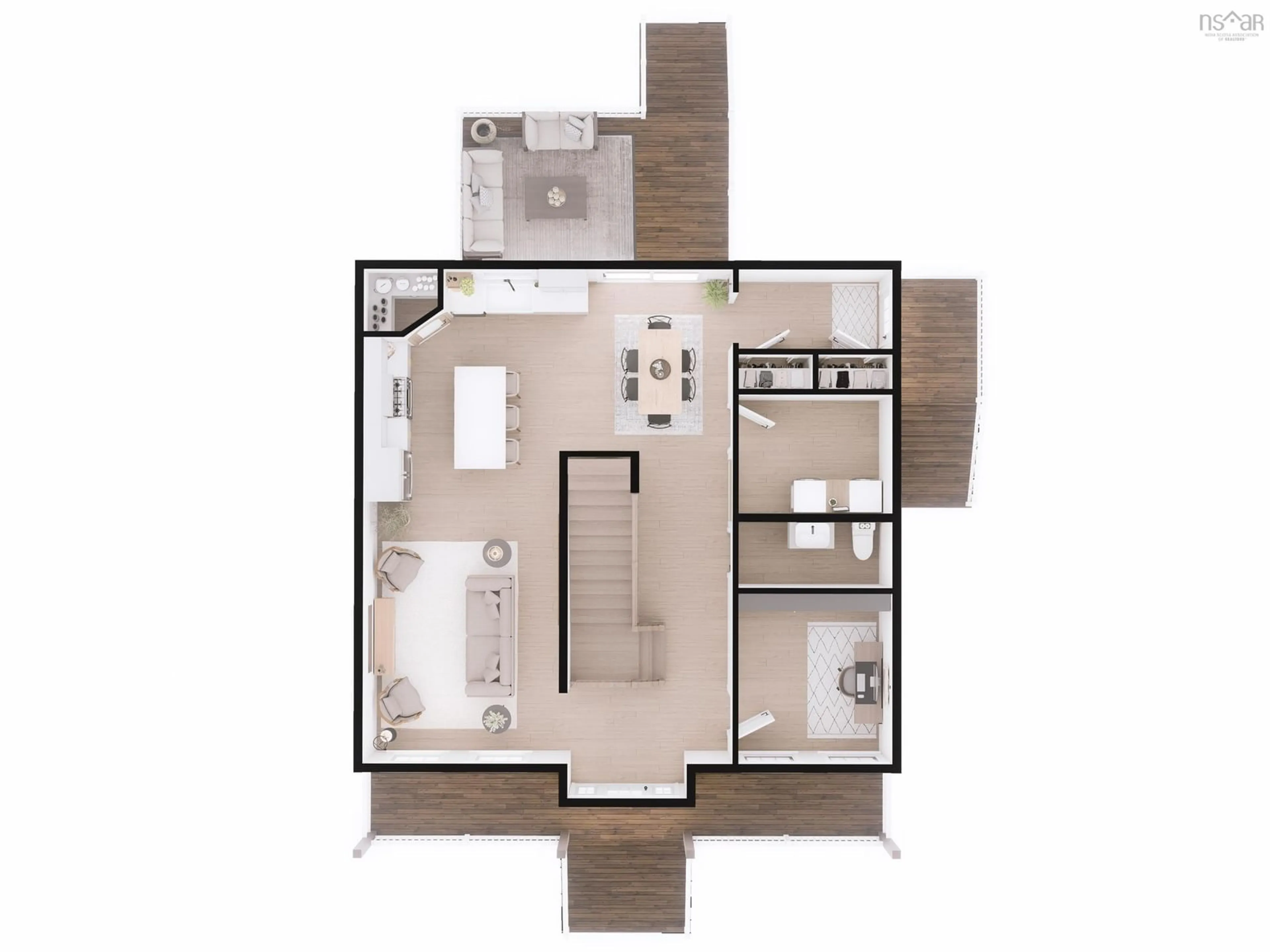 Floor plan for 14 Highway #25-C, Upper Nine Mile River Nova Scotia B2S 2Y2