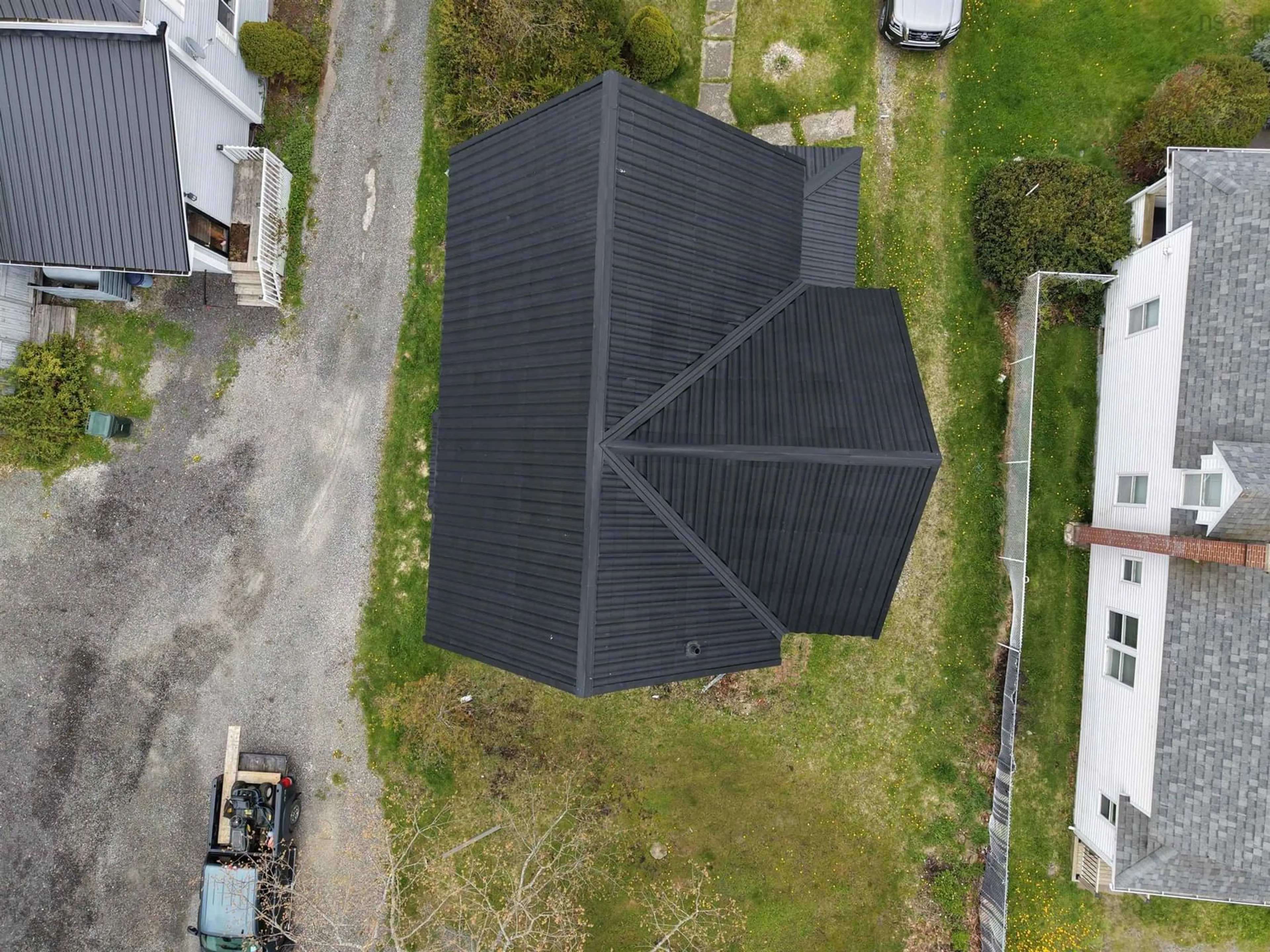 A pic from outside/outdoor area/front of a property/back of a property/a pic from drone, building for 24 Reserve St St, Glace Bay Nova Scotia B1A 4V8