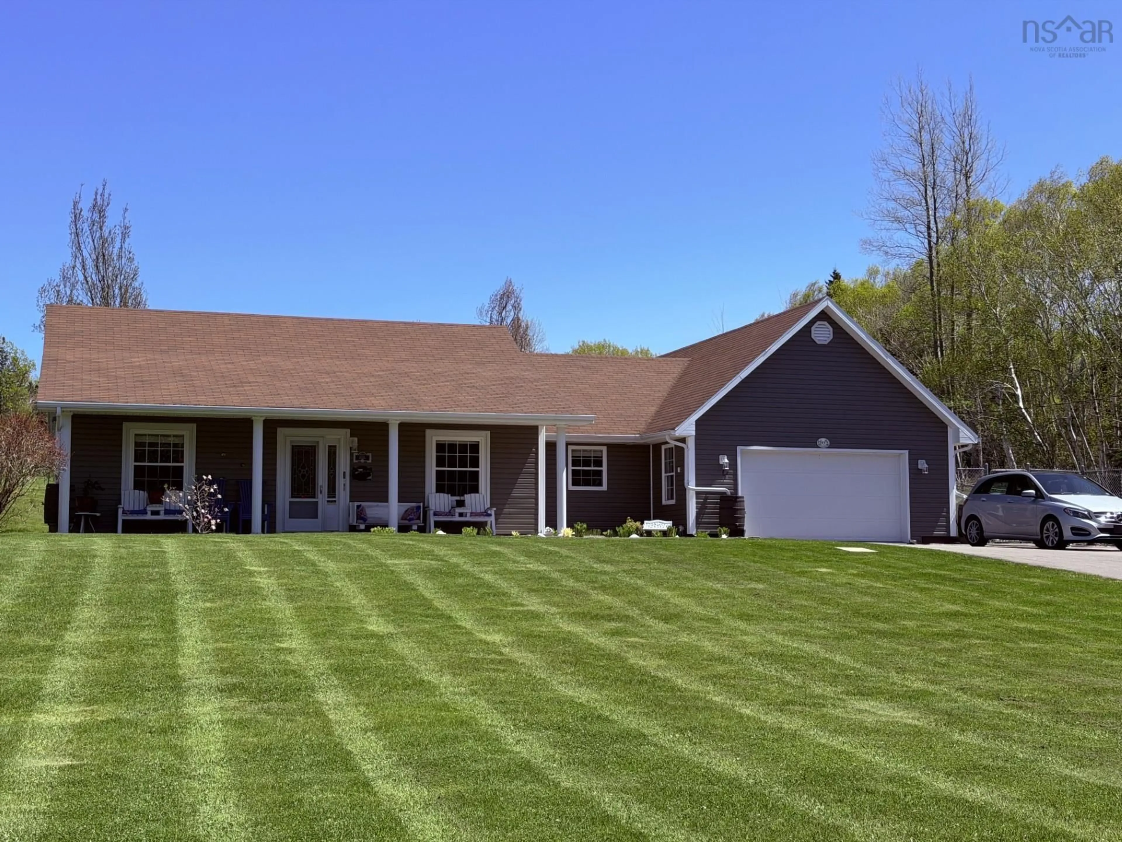 Home with vinyl exterior material, street for 1937 Old Route 5, Big Bras D'Or Nova Scotia B1X 1G7