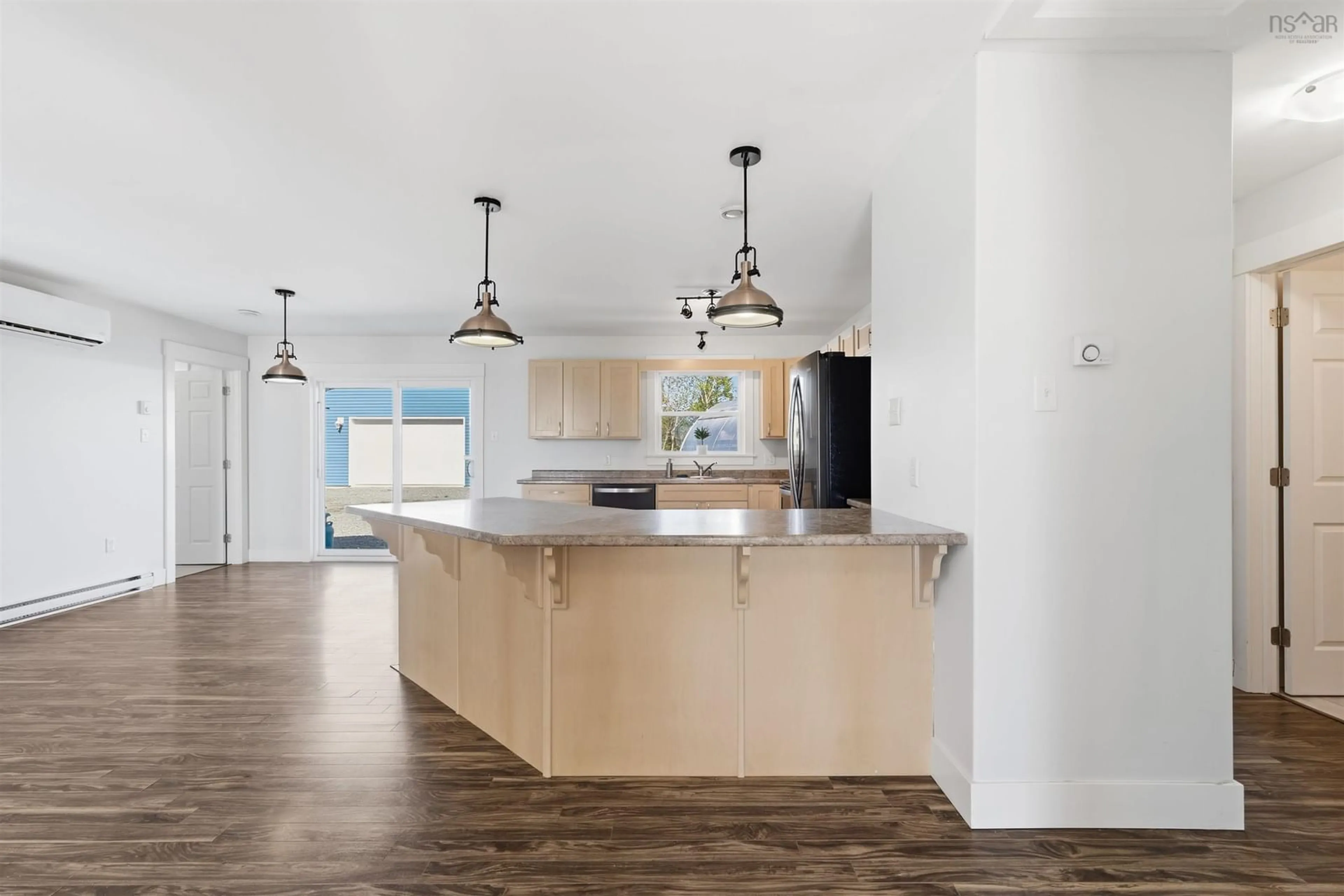 Open concept kitchen, unknown for 281 Heselton Dr, Ostrea Lake Nova Scotia B0J 2L0