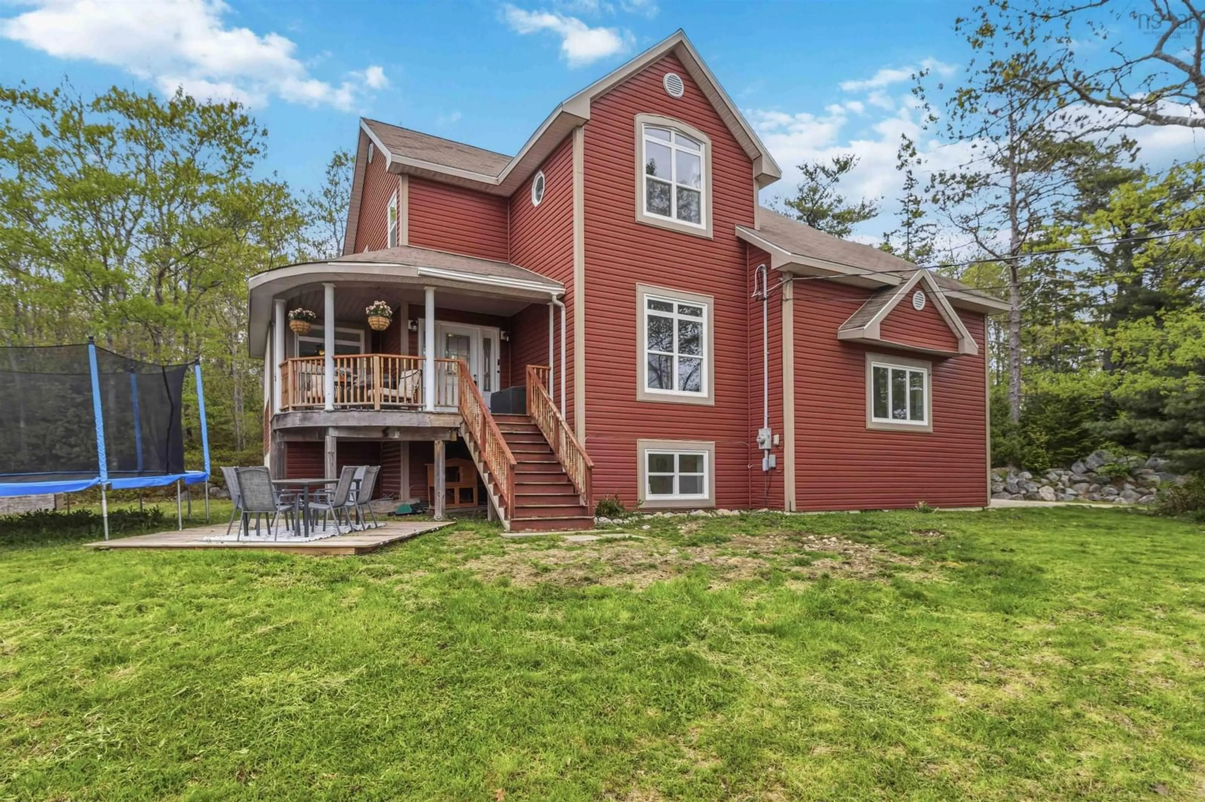 Home with vinyl exterior material, water/lake/river/ocean view for 100 Clayton Dr, Hubbards Nova Scotia B0J 1T0
