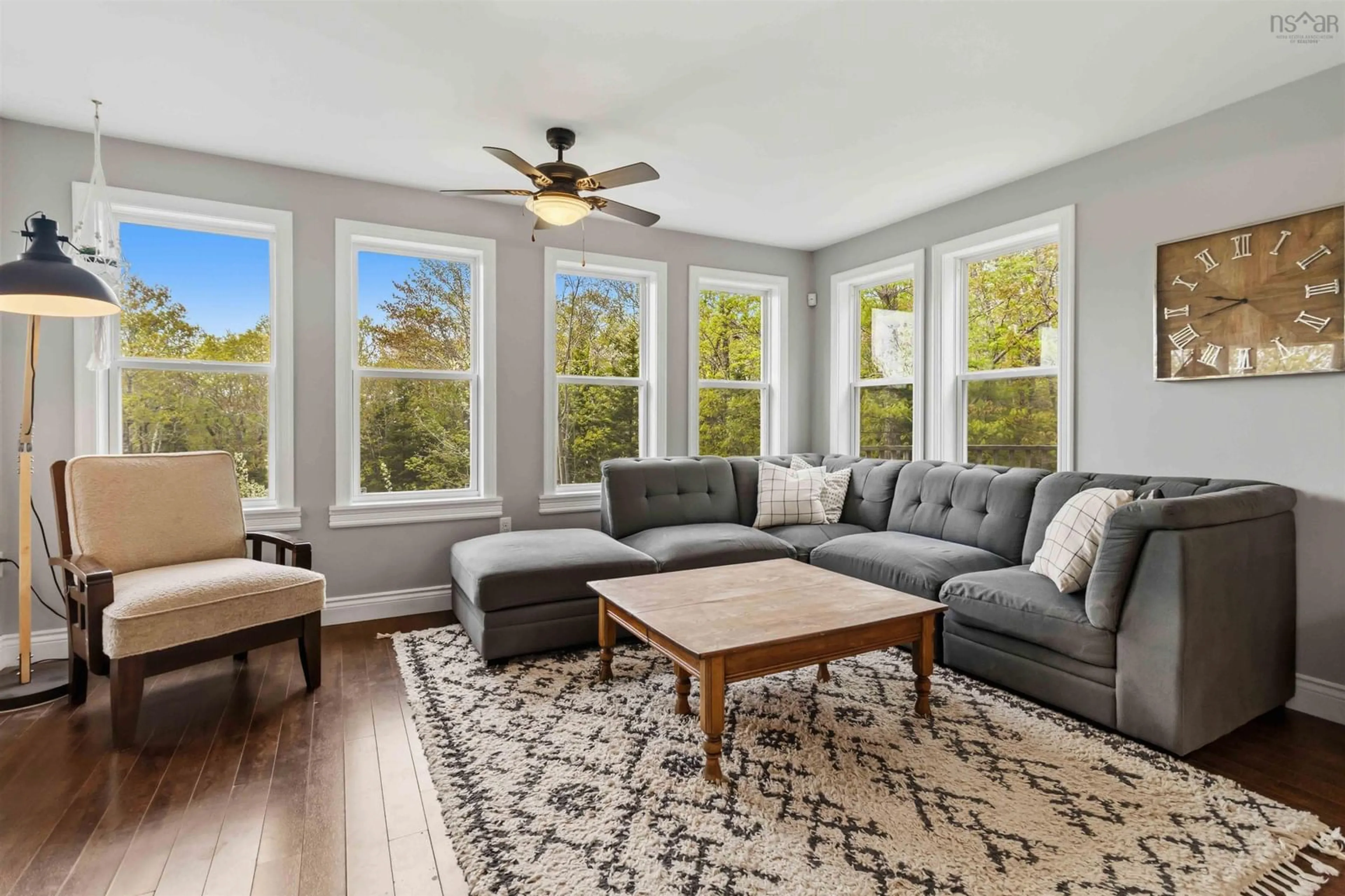 Living room with furniture, unknown for 100 Clayton Dr, Hubbards Nova Scotia B0J 1T0