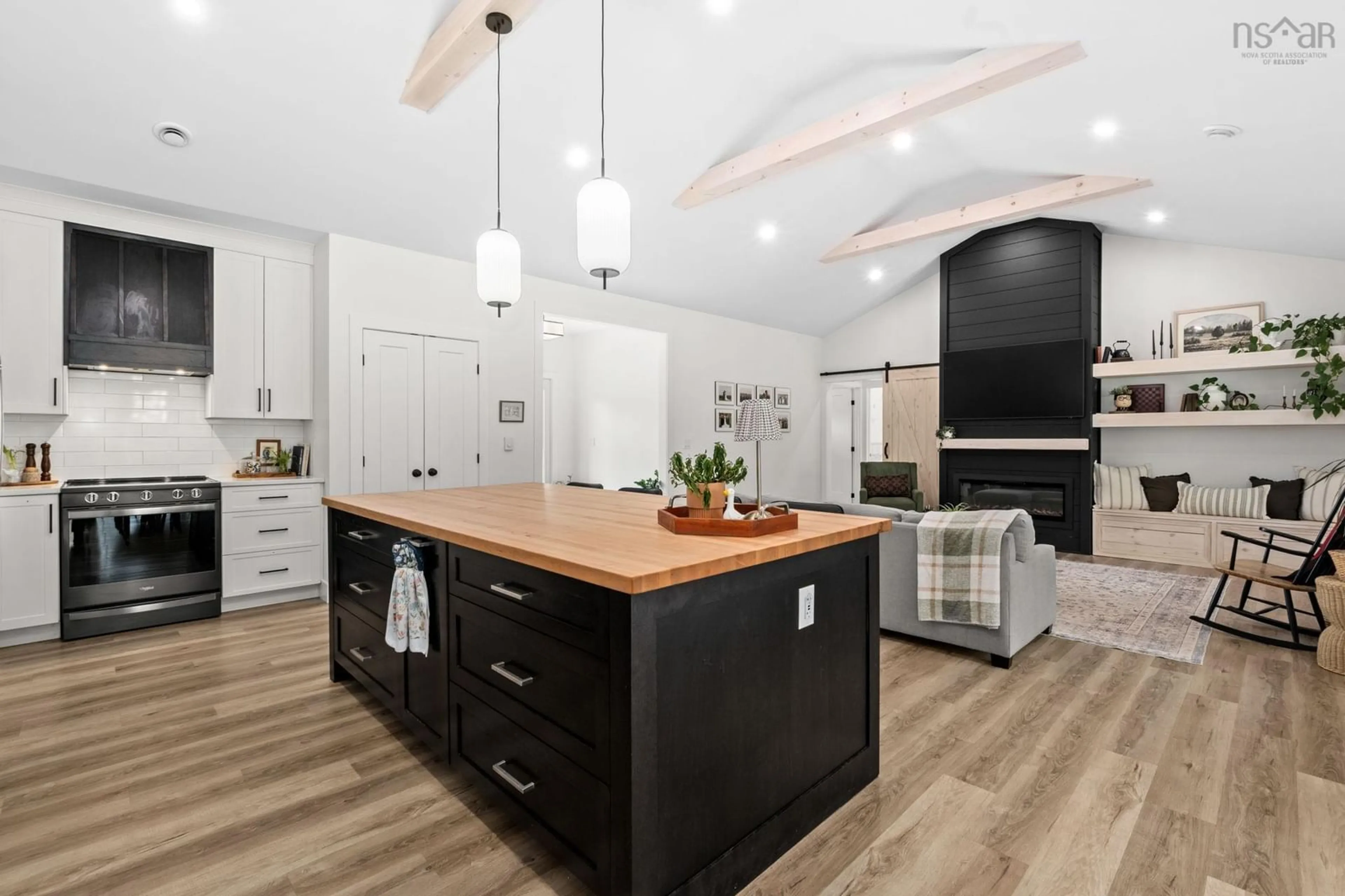 Open concept kitchen, unknown for 67 Deer Run Lane, Belnan Nova Scotia B2S 2P2