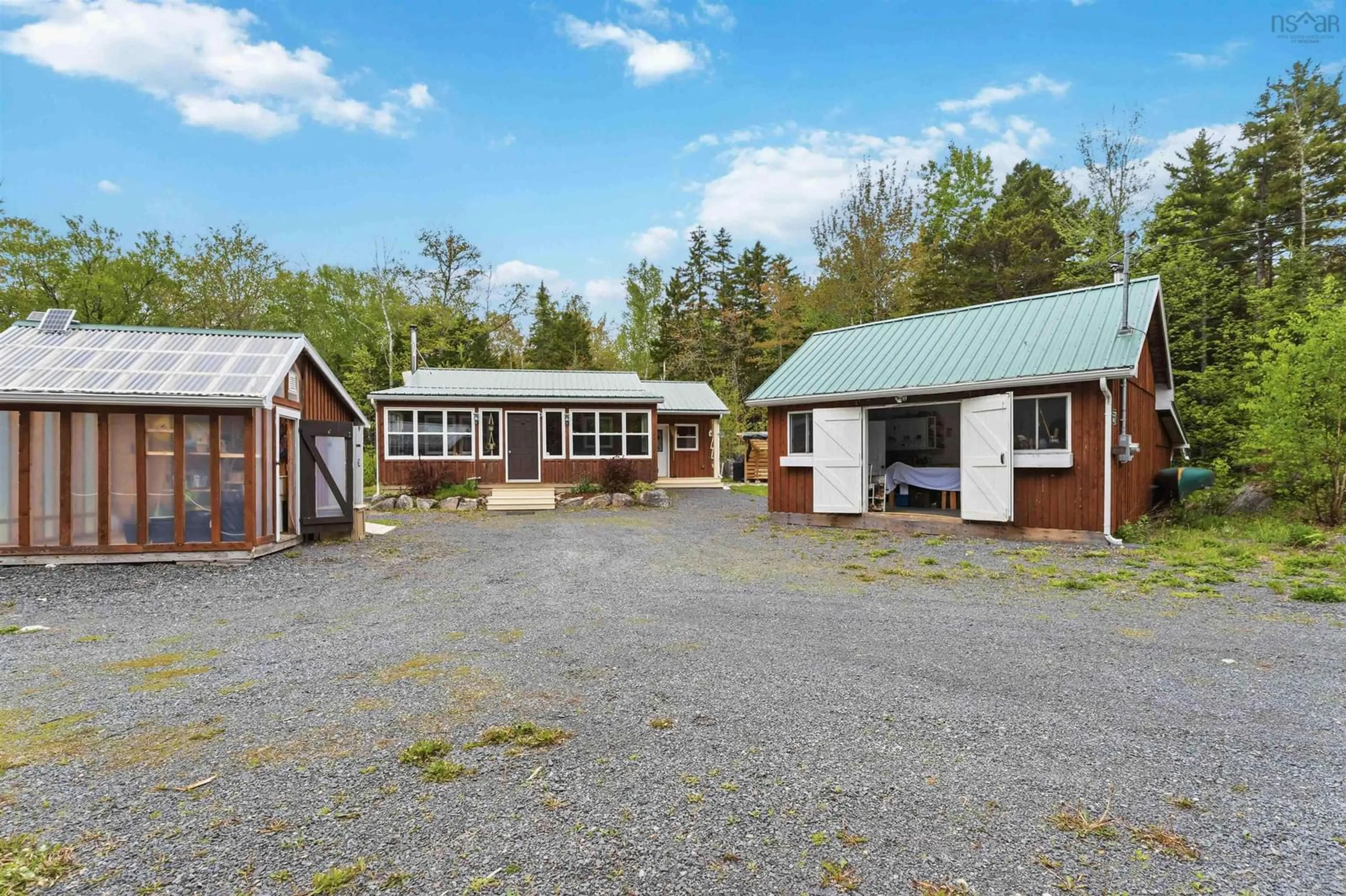 A pic from outside/outdoor area/front of a property/back of a property/a pic from drone, building for 88 Owl Pass, Vaughan Nova Scotia B0N 2T0