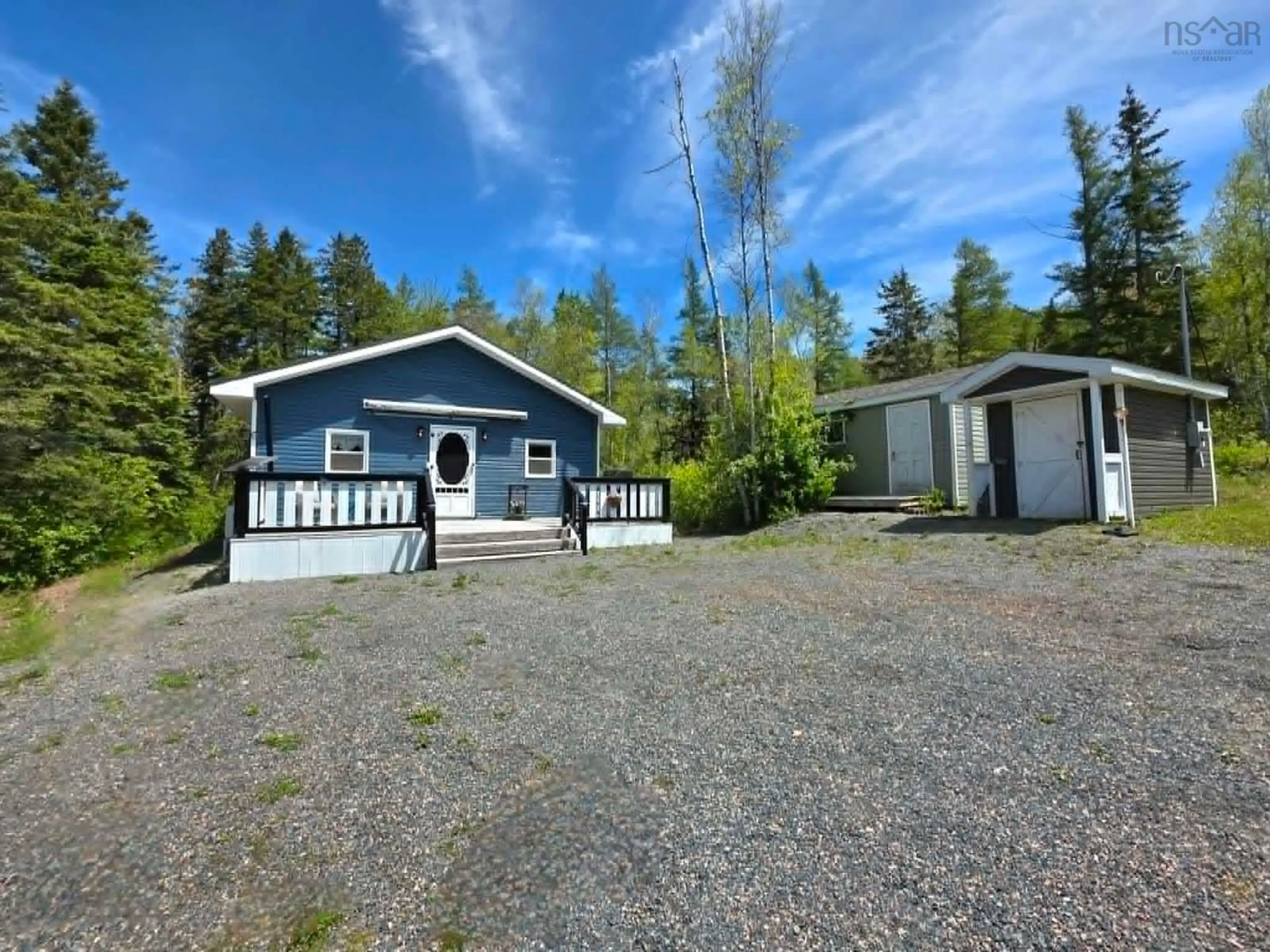 A pic from outside/outdoor area/front of a property/back of a property/a pic from drone, street for 1811 Hwy 246 West New Annan Rd, Tatamagouche Nova Scotia B0K 1V0