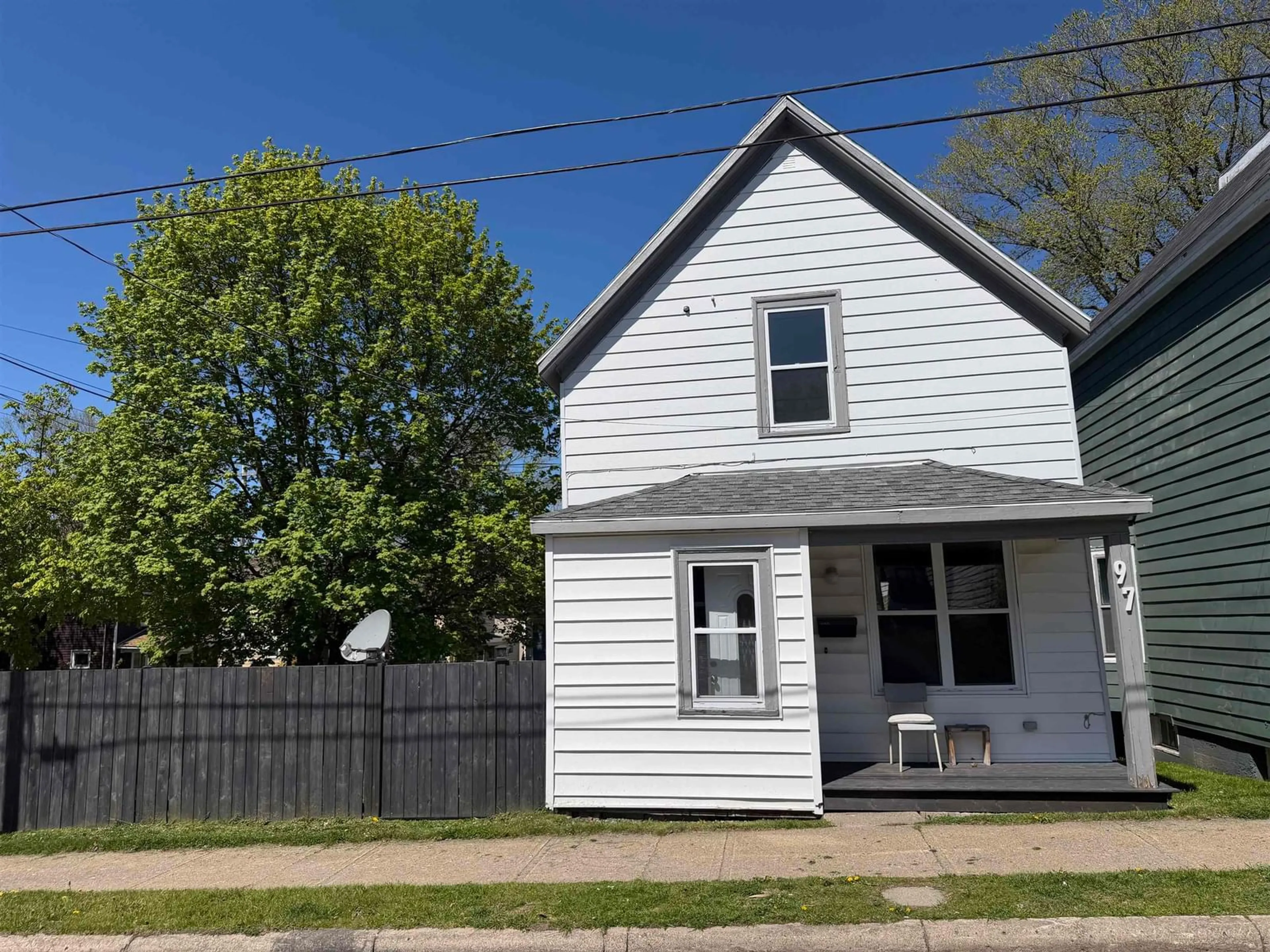 A pic from outside/outdoor area/front of a property/back of a property/a pic from drone, street for Rockdale Avenue, Sydney Ave #97, Cape Breton Nova Scotia B1P 1Z3