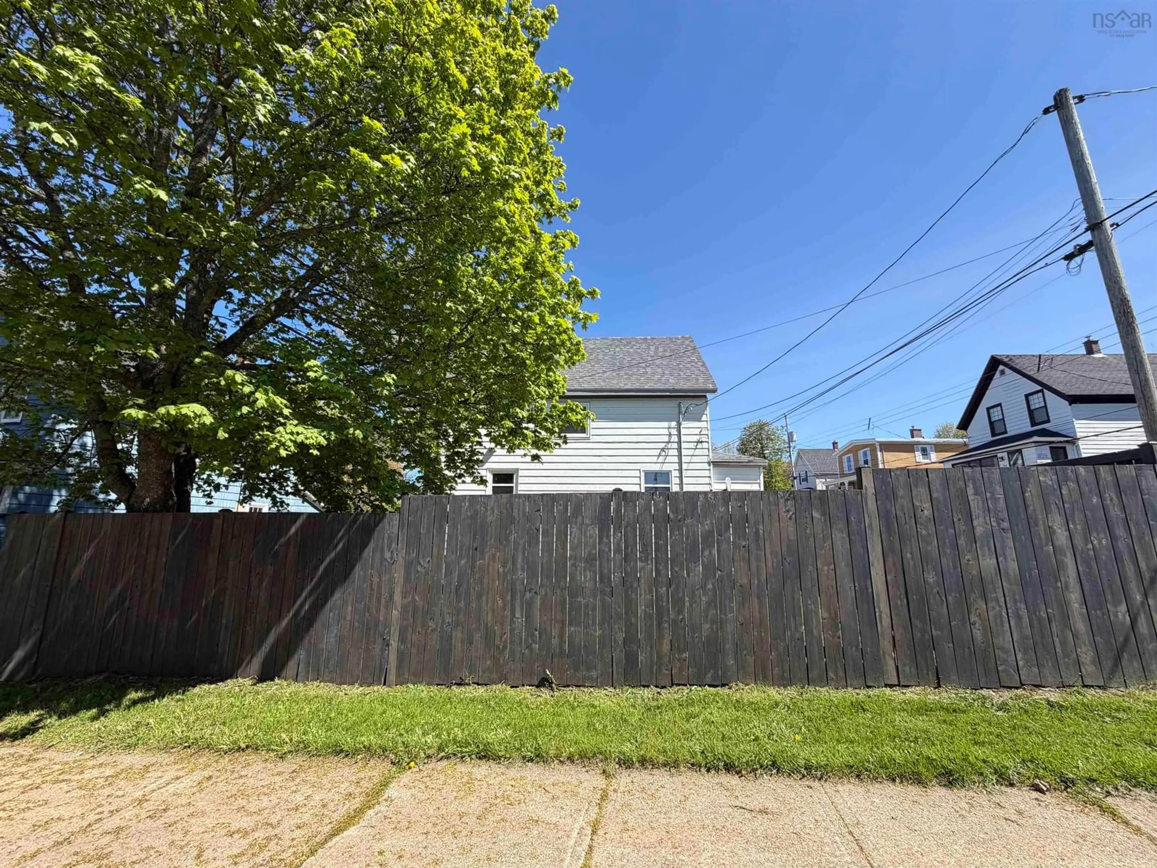 A pic from outside/outdoor area/front of a property/back of a property/a pic from drone, street for Rockdale Avenue, Sydney Ave #97, Cape Breton Nova Scotia B1P 1Z3