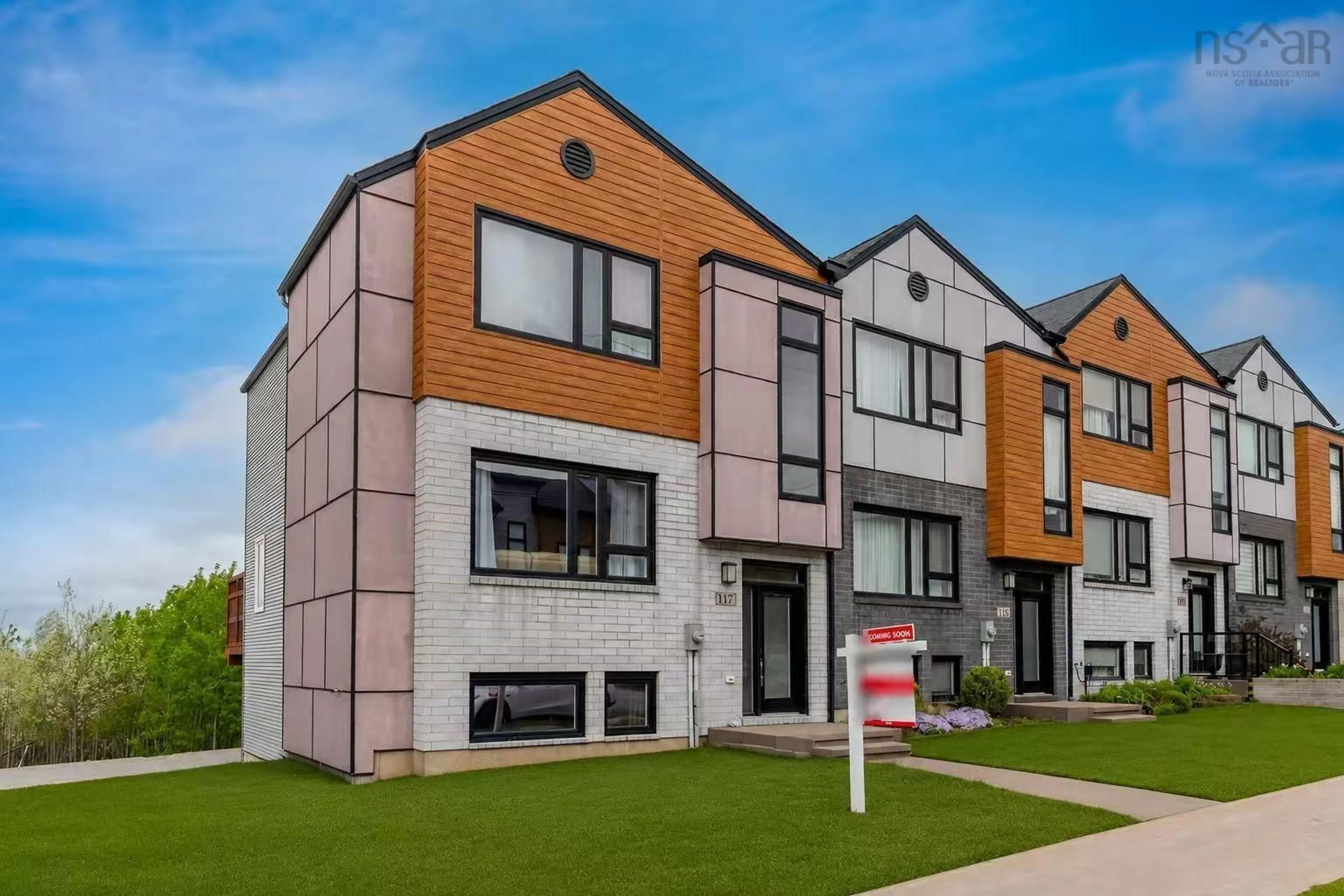 Home with brick exterior material, street for 117 Eliza Ritchie Cres, Halifax Nova Scotia B3M 0K5