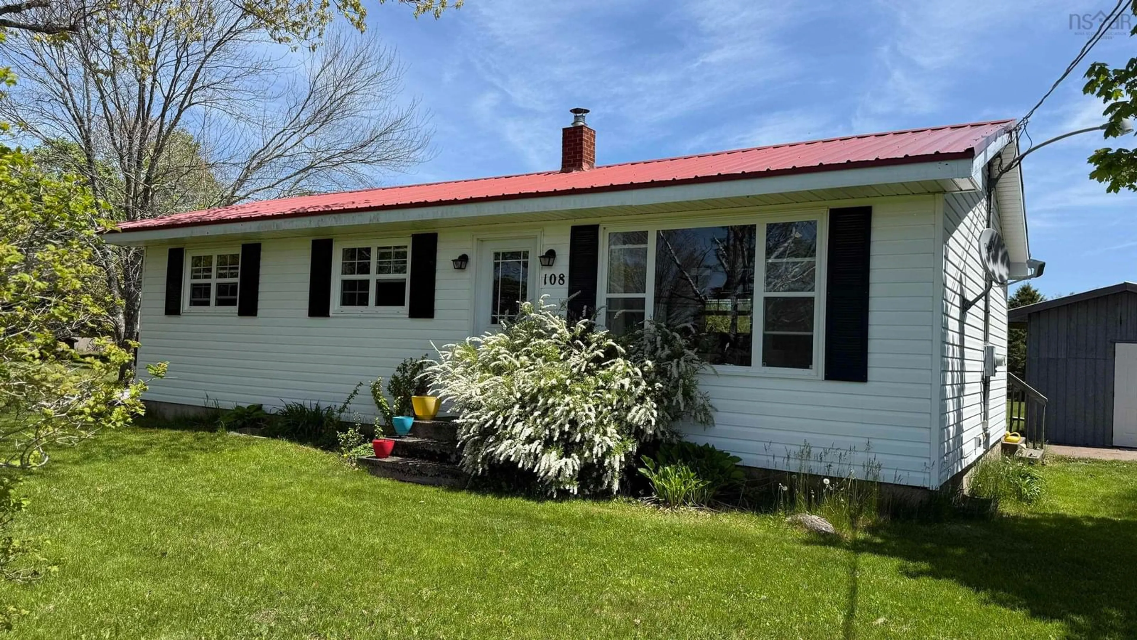 Home with vinyl exterior material, street for 108 Upper Debert River Road, Debert Nova Scotia B0M 1G0